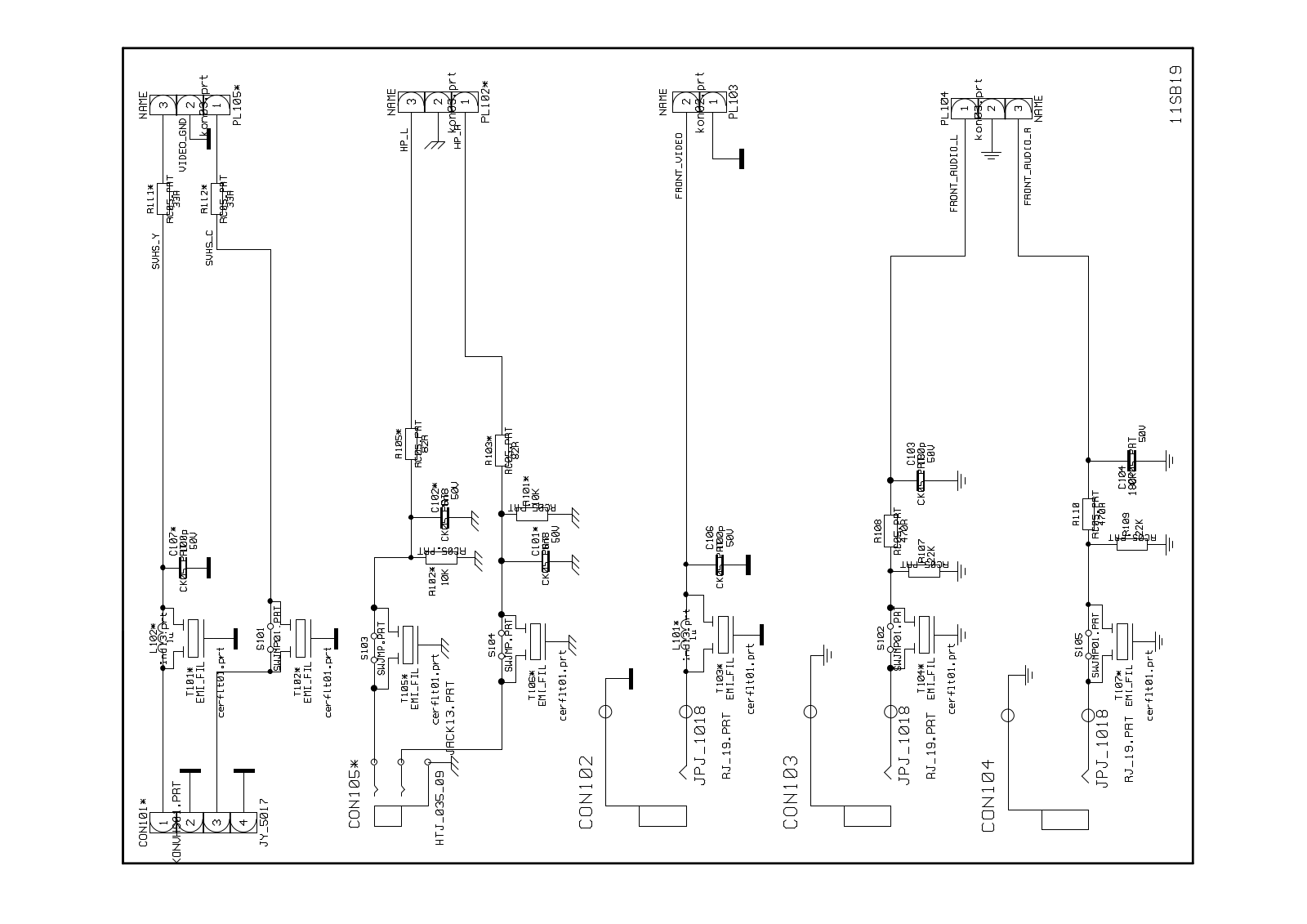 Vestel 11SB19-2 schematic