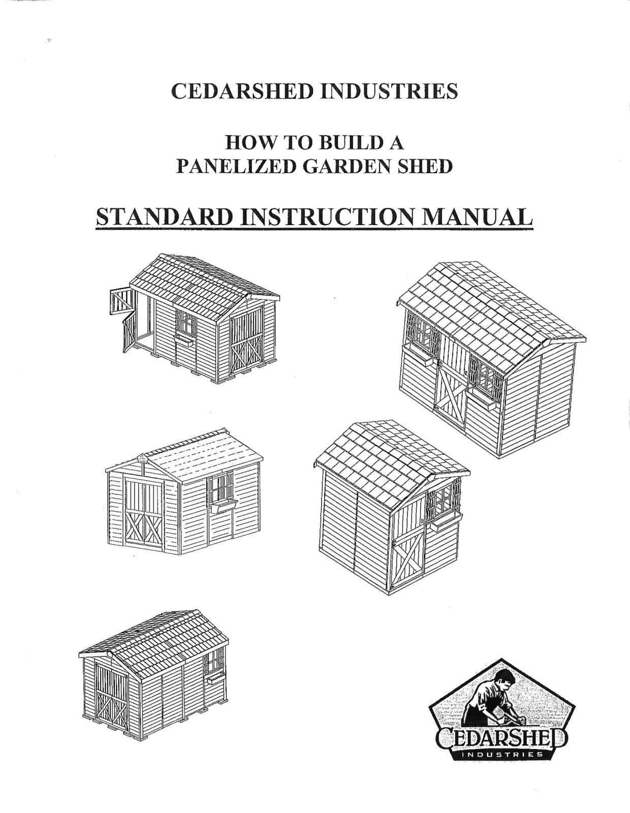 Cedarshed W001663278 Owner Manual - ManualMachine.com