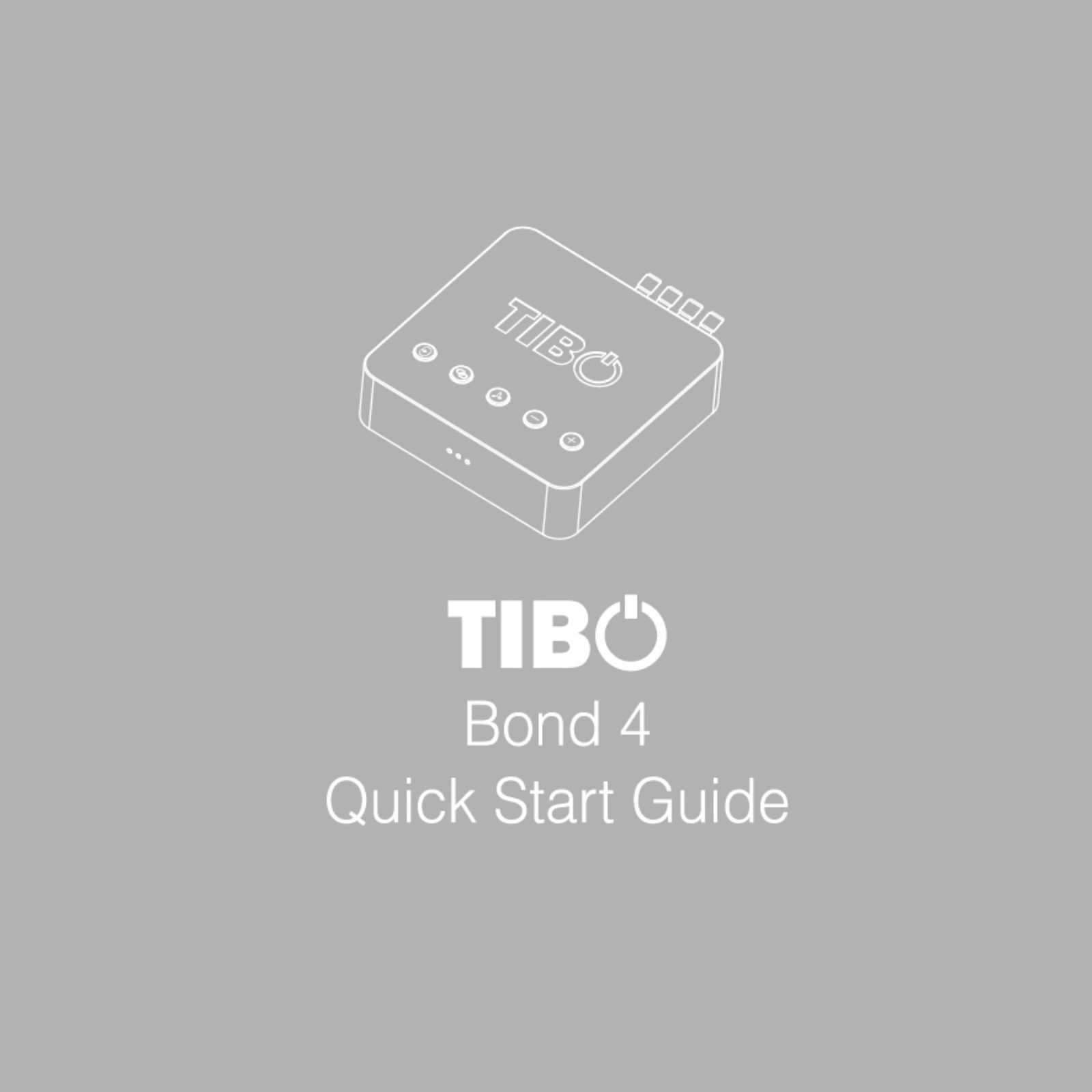 Tibo Bond 4 User Manual