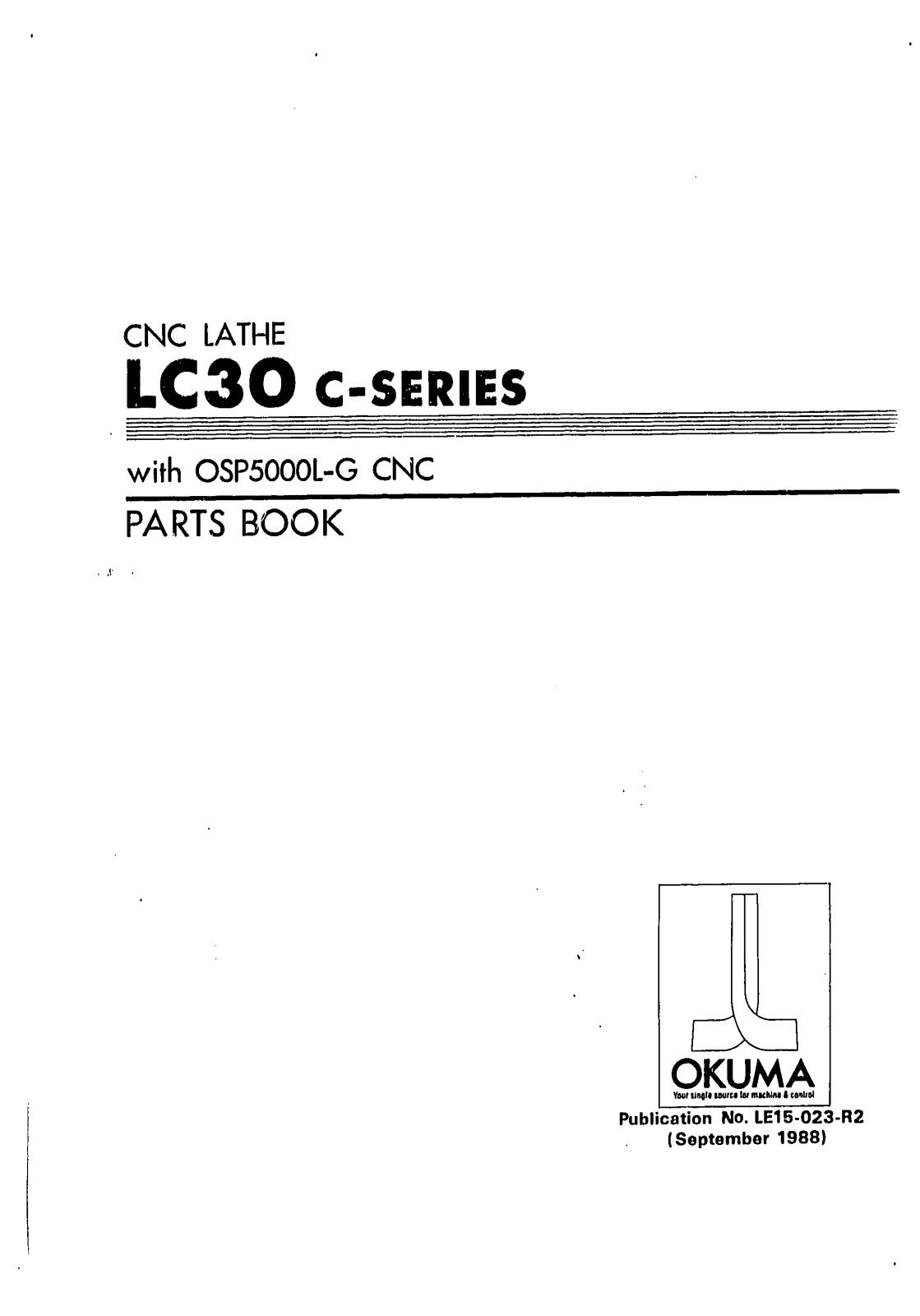Okuma LC30 Parts