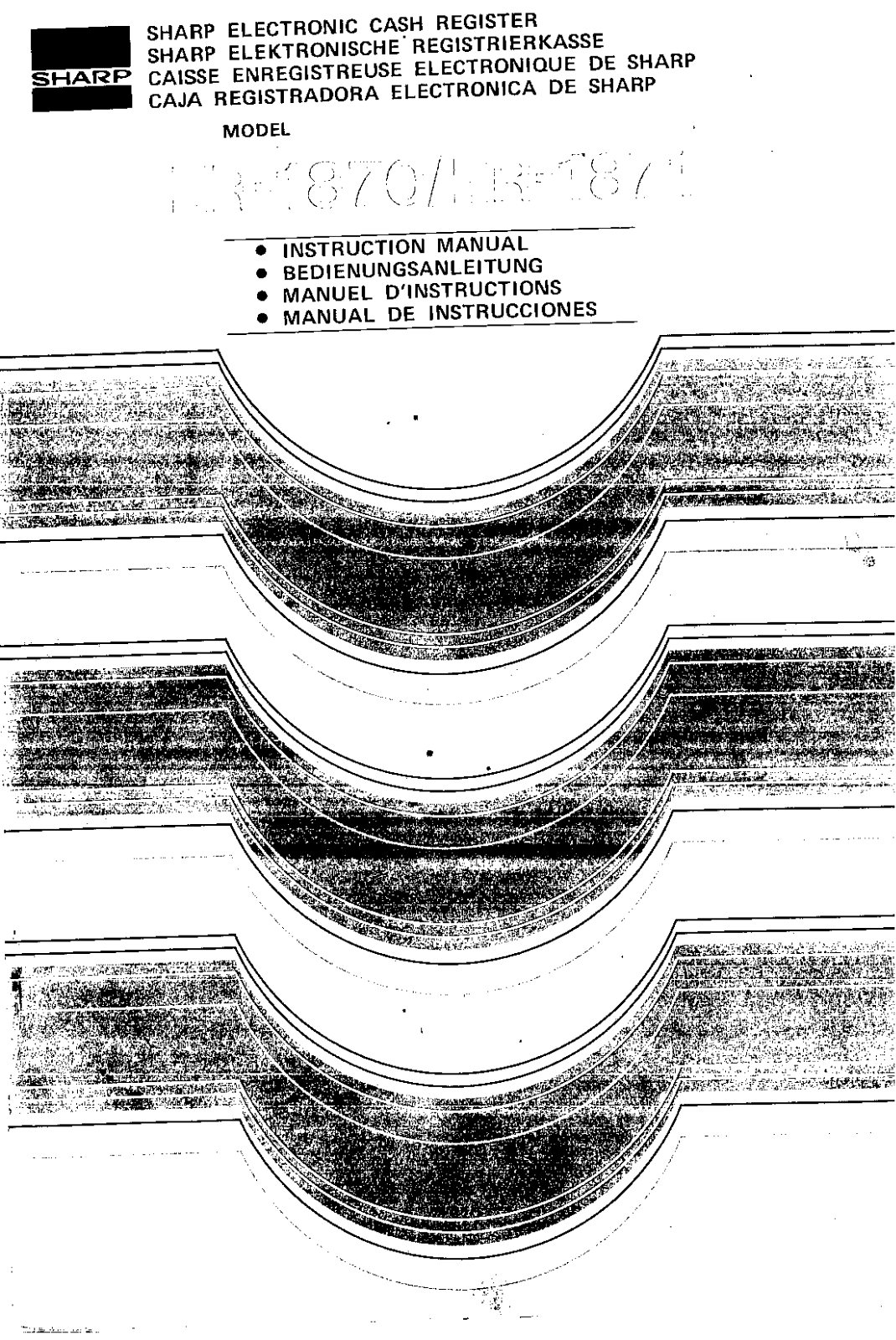 Sharp ER-1871 Operation Manual