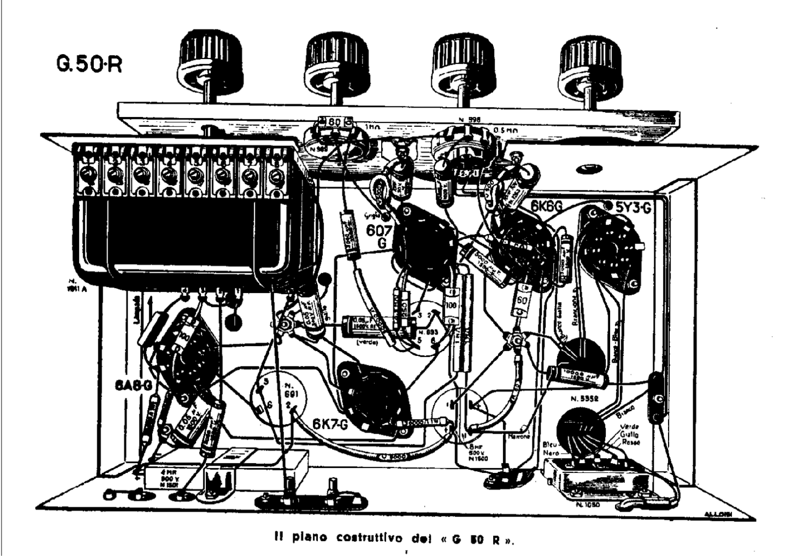 Geloso g50r schematic