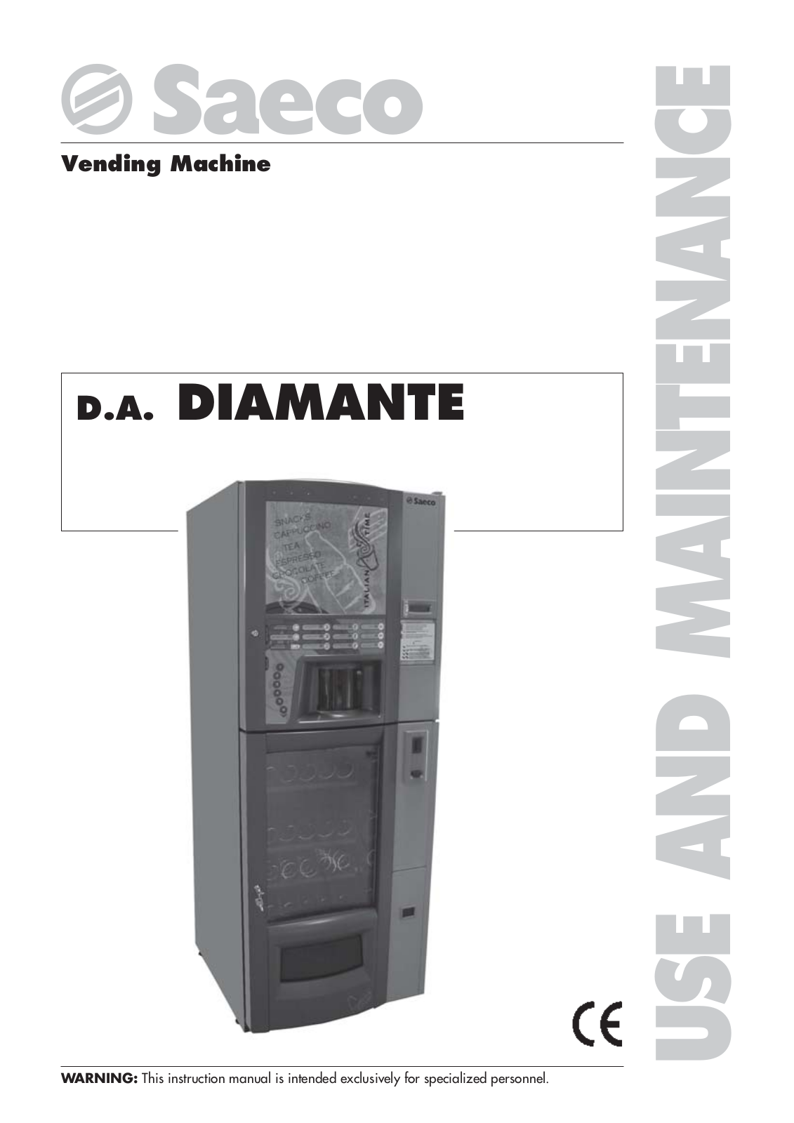 Seaga DIAMANTE Installation  Manual