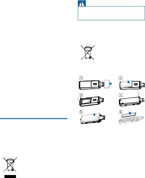 Philips SA3MXX04DA User manual