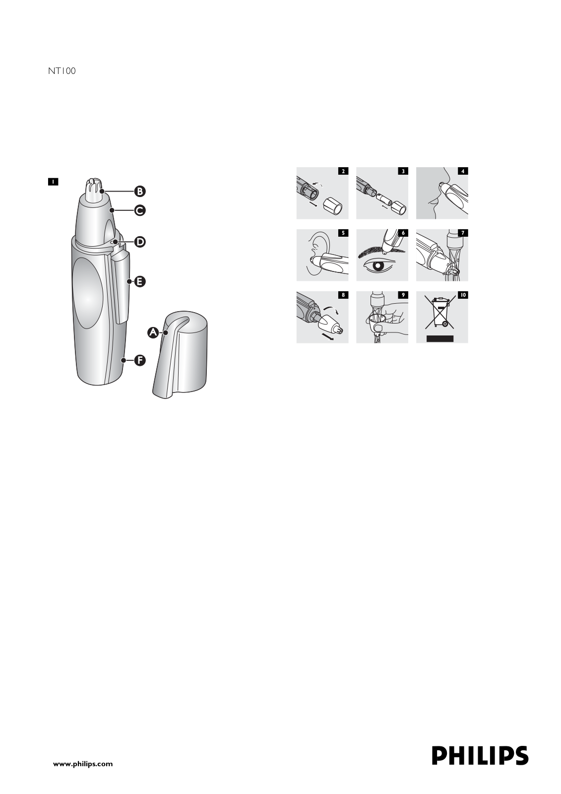 Philips NT100 User Manual