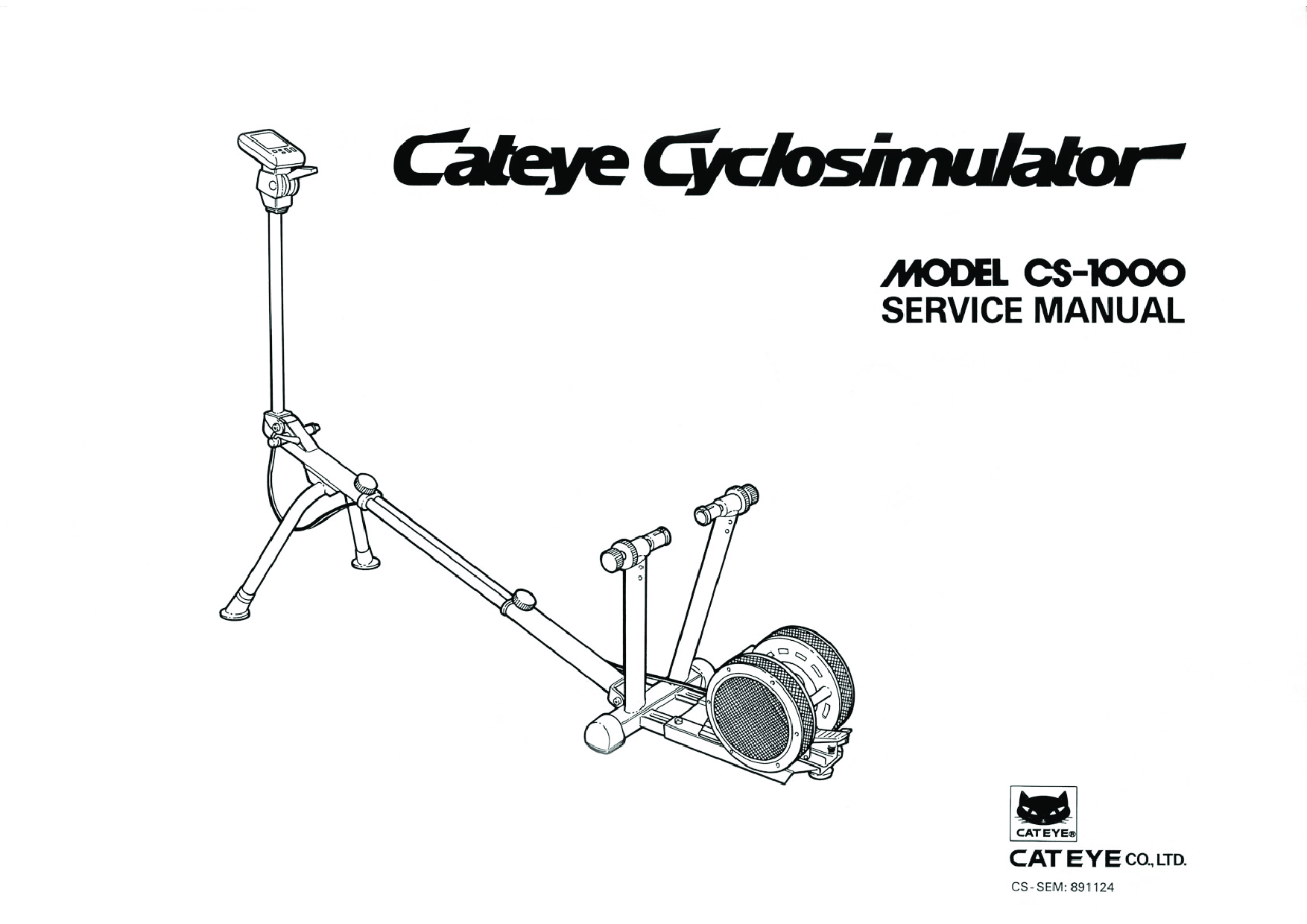 Cateye CS-1000 User Manual