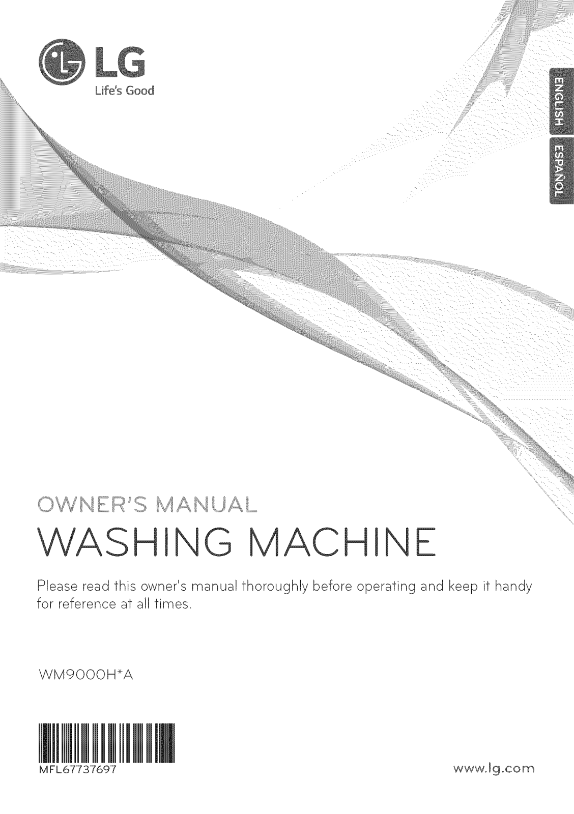 LG WM9000HWA/00, WM9000HVA/00 Owner’s Manual