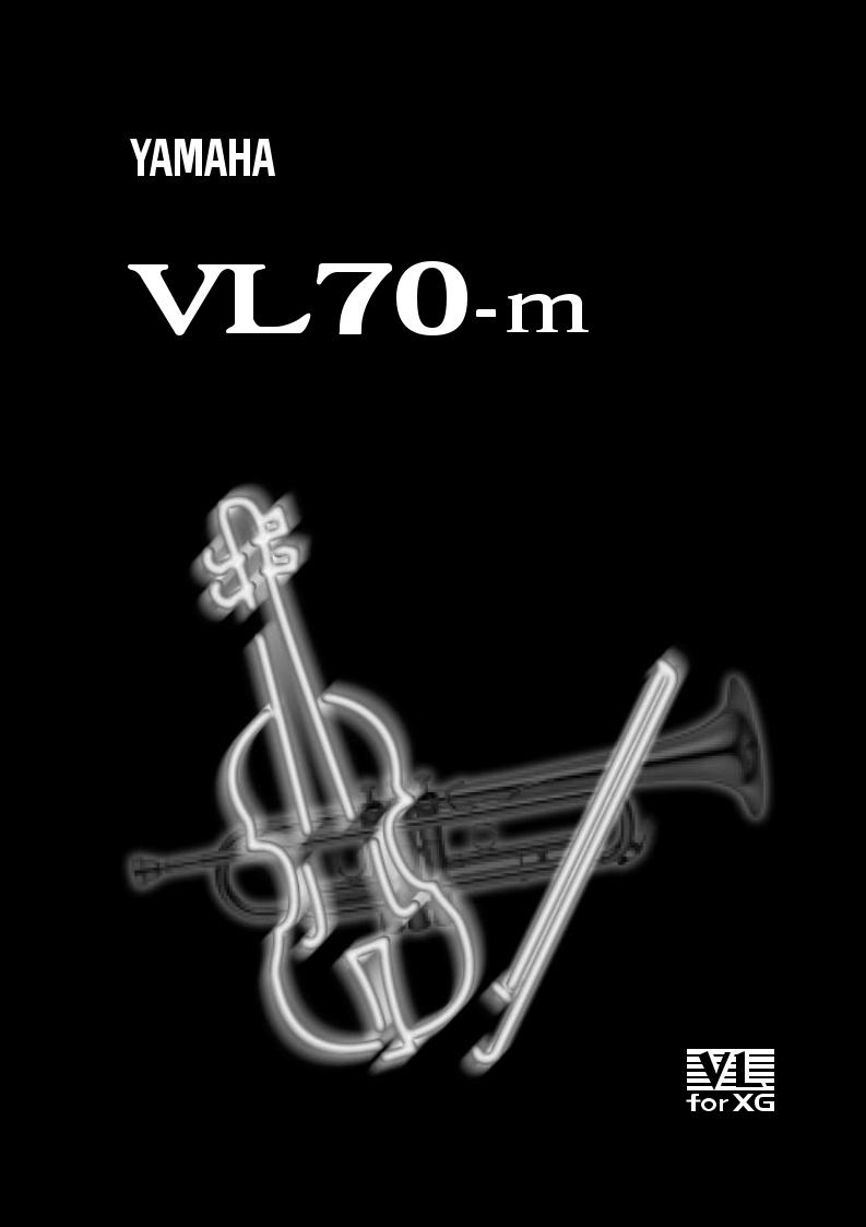 Yamaha VL70-M User Manual
