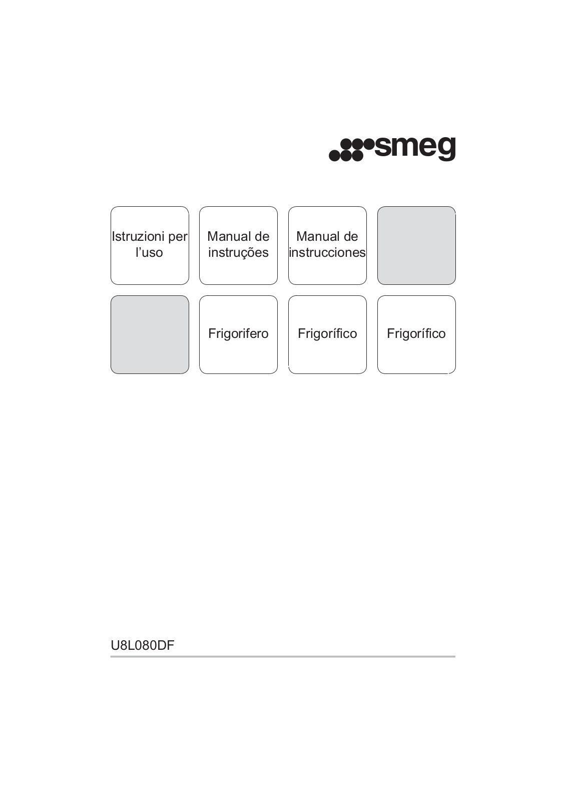 Smeg U8L080DF User manual