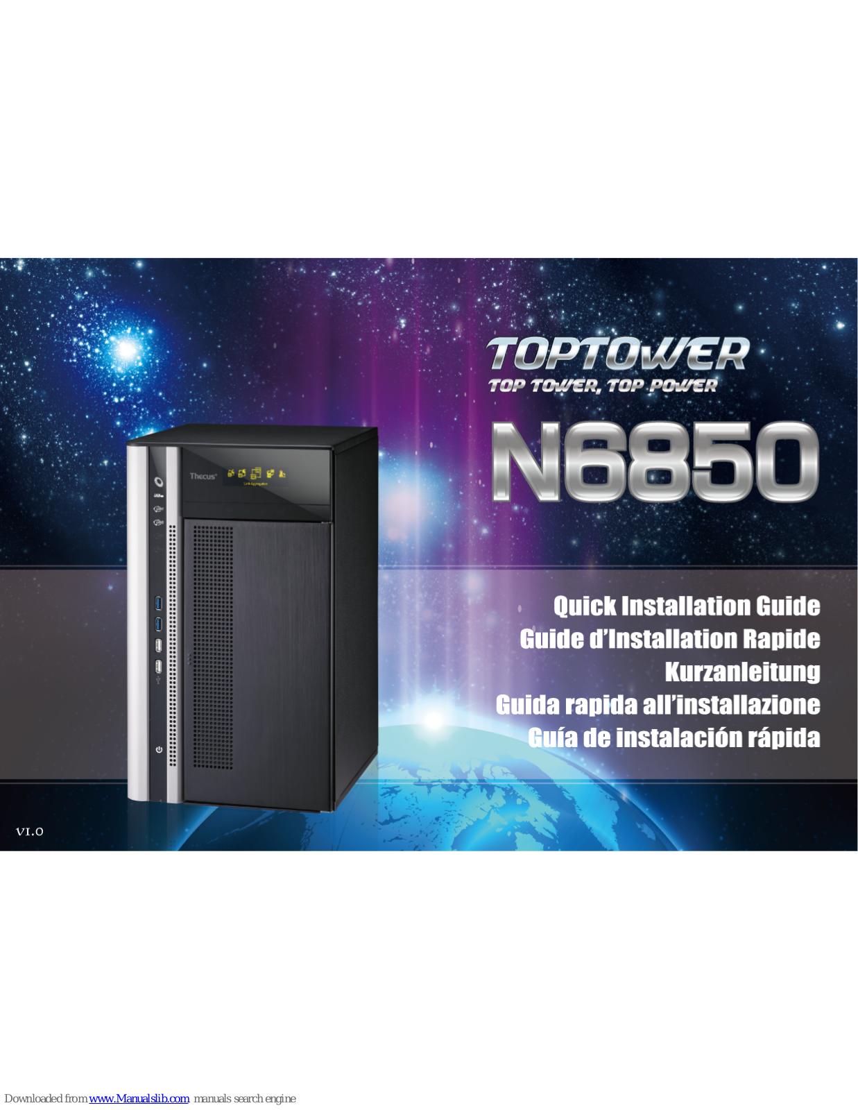 Toptower N6850 Quick Installation Guid