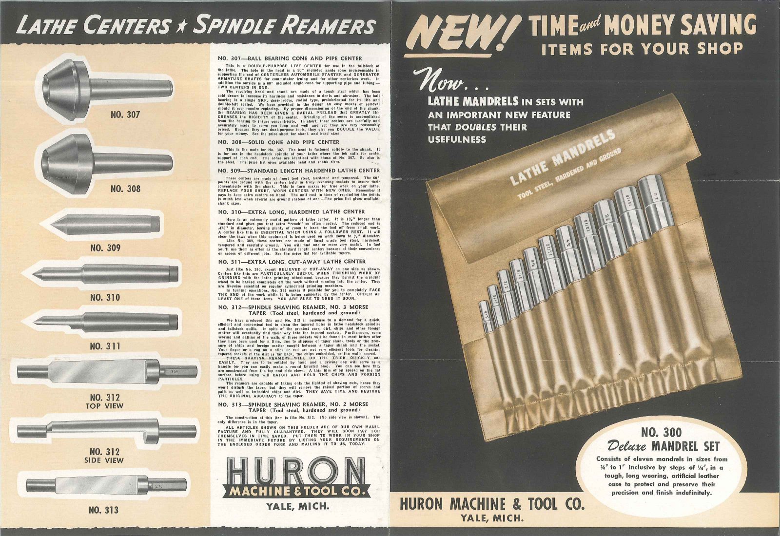 Huron Machine & Tool Lathe Tooling General Line Catalogs - ManualMachine.com