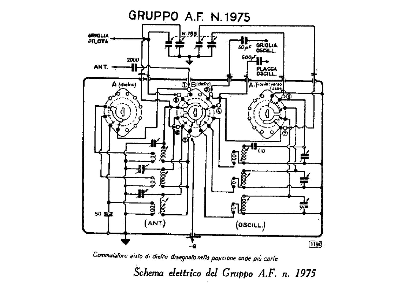 Geloso 1975 schematic