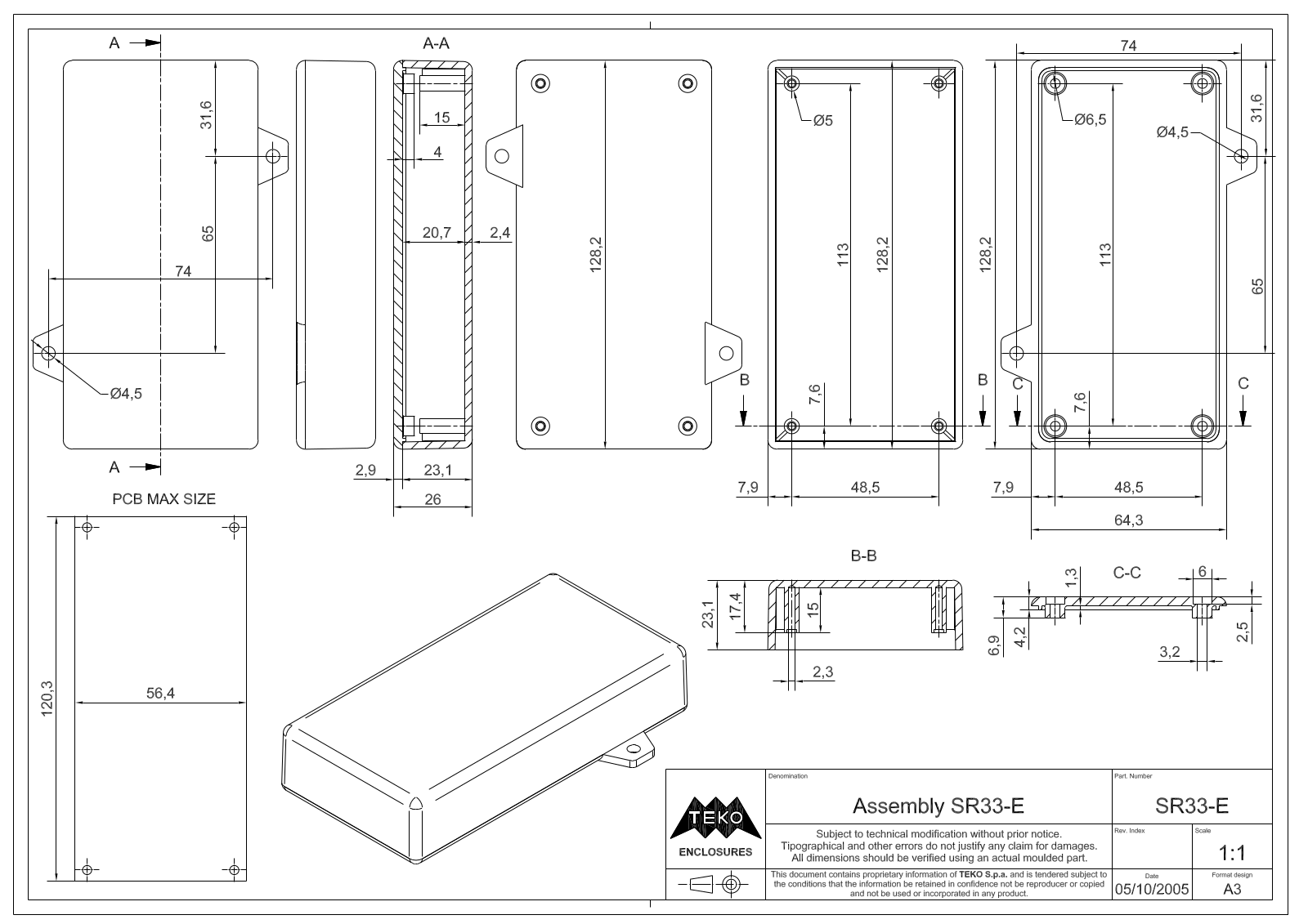 TEKO SR33-E.9 Datasheet - ManualMachine.com