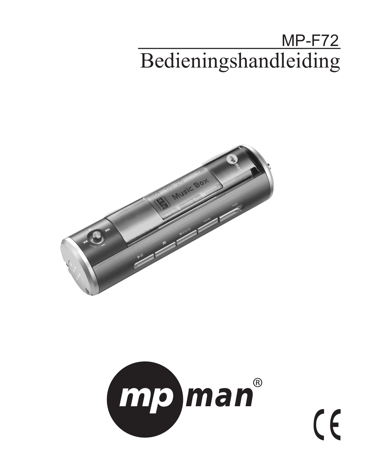 Mpman MP-F72 User Manual