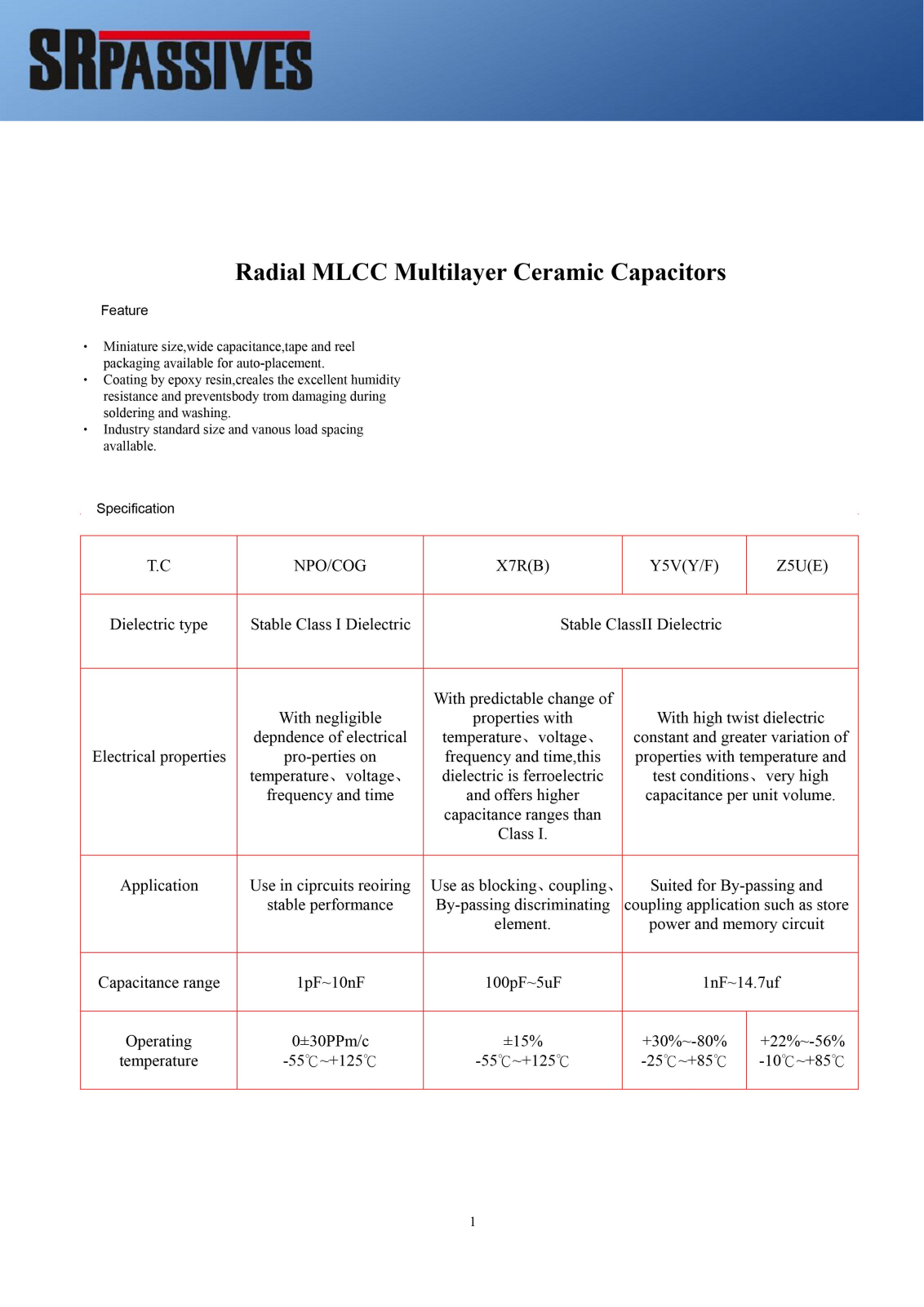Datasheet CCT-560P Specification - ManualMachine.com