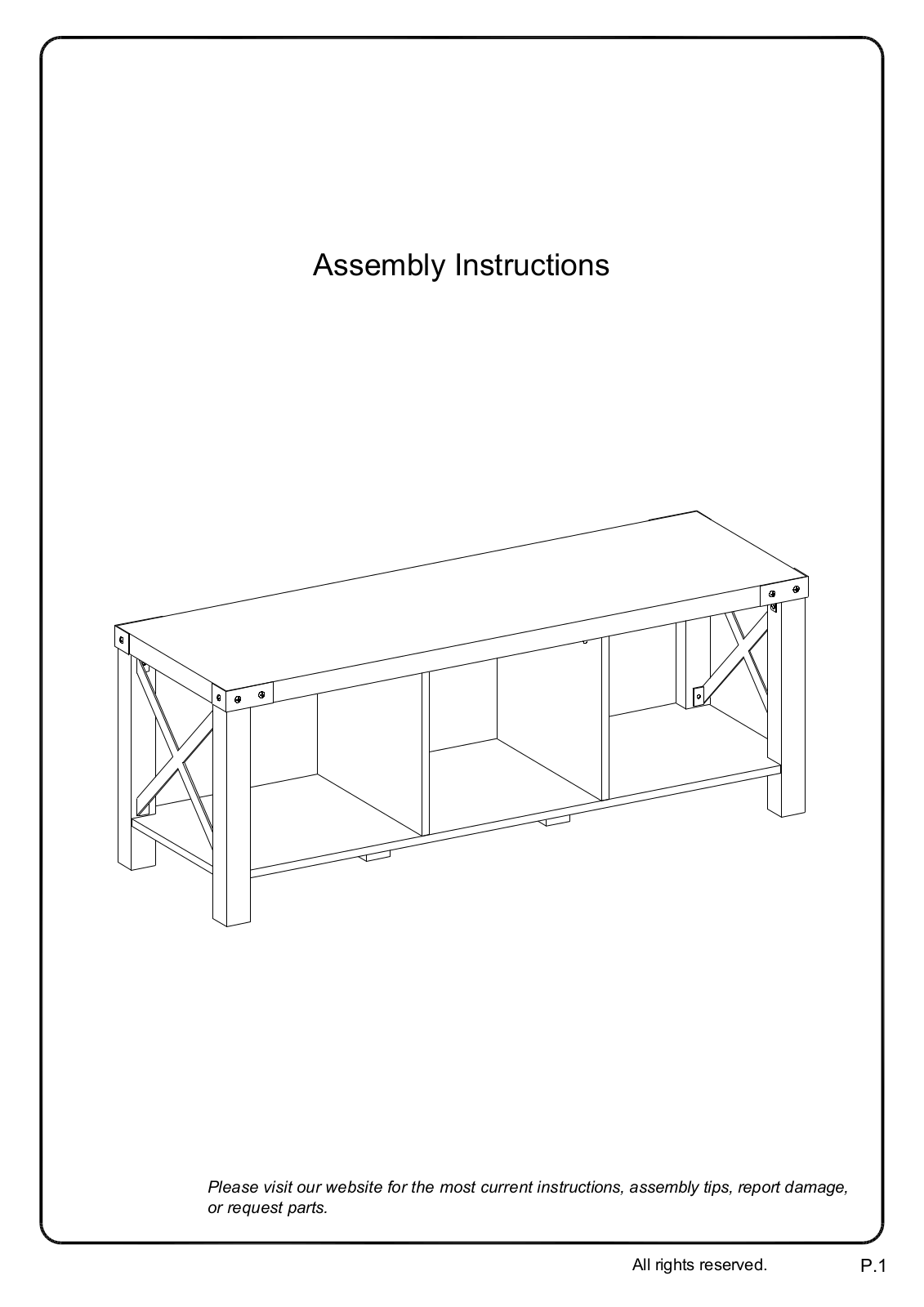 Foundstone W004924879 Assembly Instructions - ManualMachine.com
