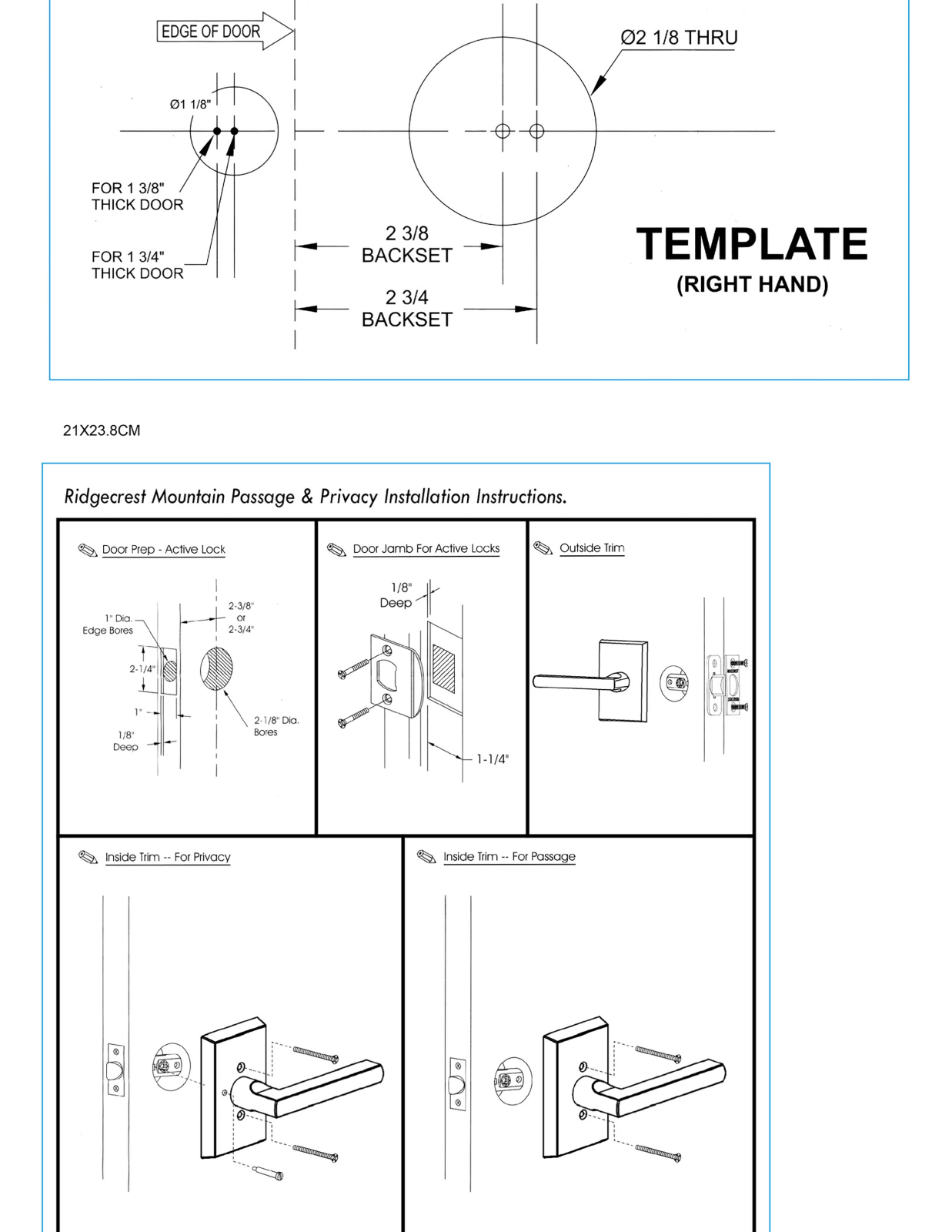 Sure-Loc Hardware SLOC1200 Installation & Assembly - ManualMachine.com