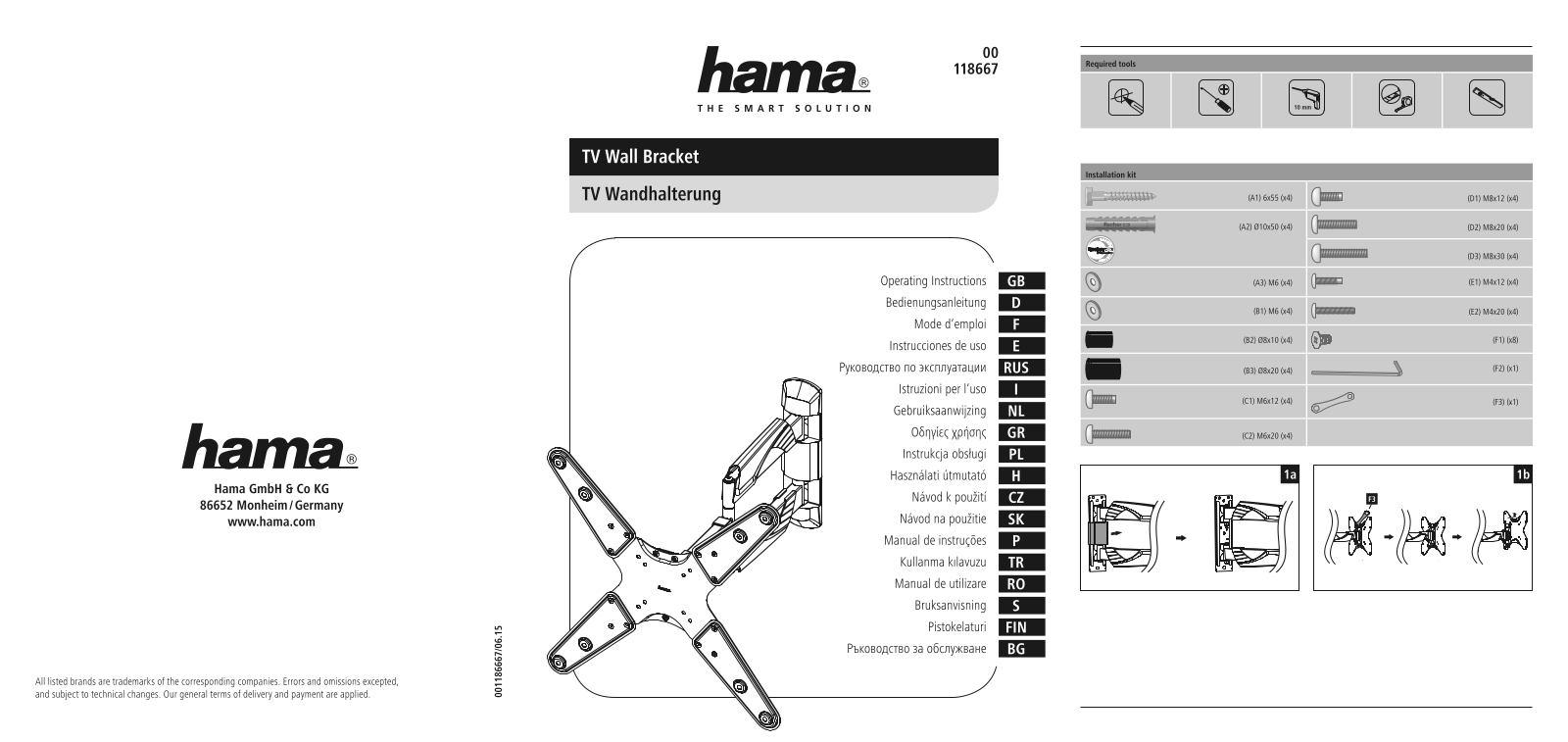 HAMA H-118667 User Manual