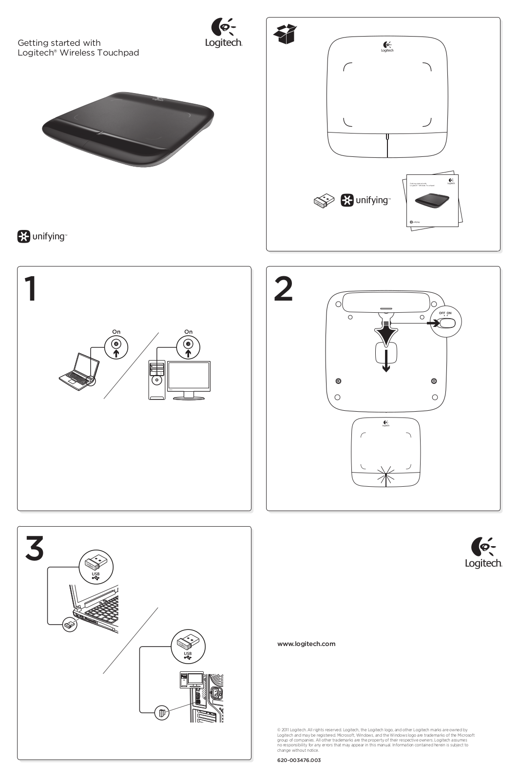 Logitech Far East TR0002 User Manual