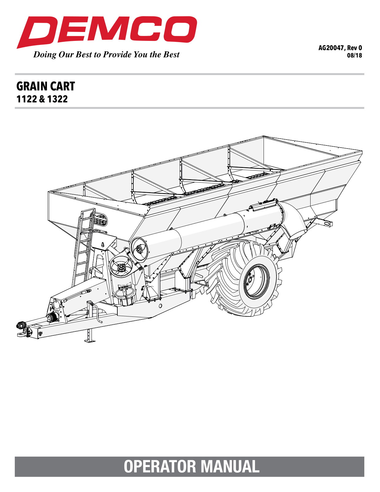 Demco 1122, 1322 Operator's Manual