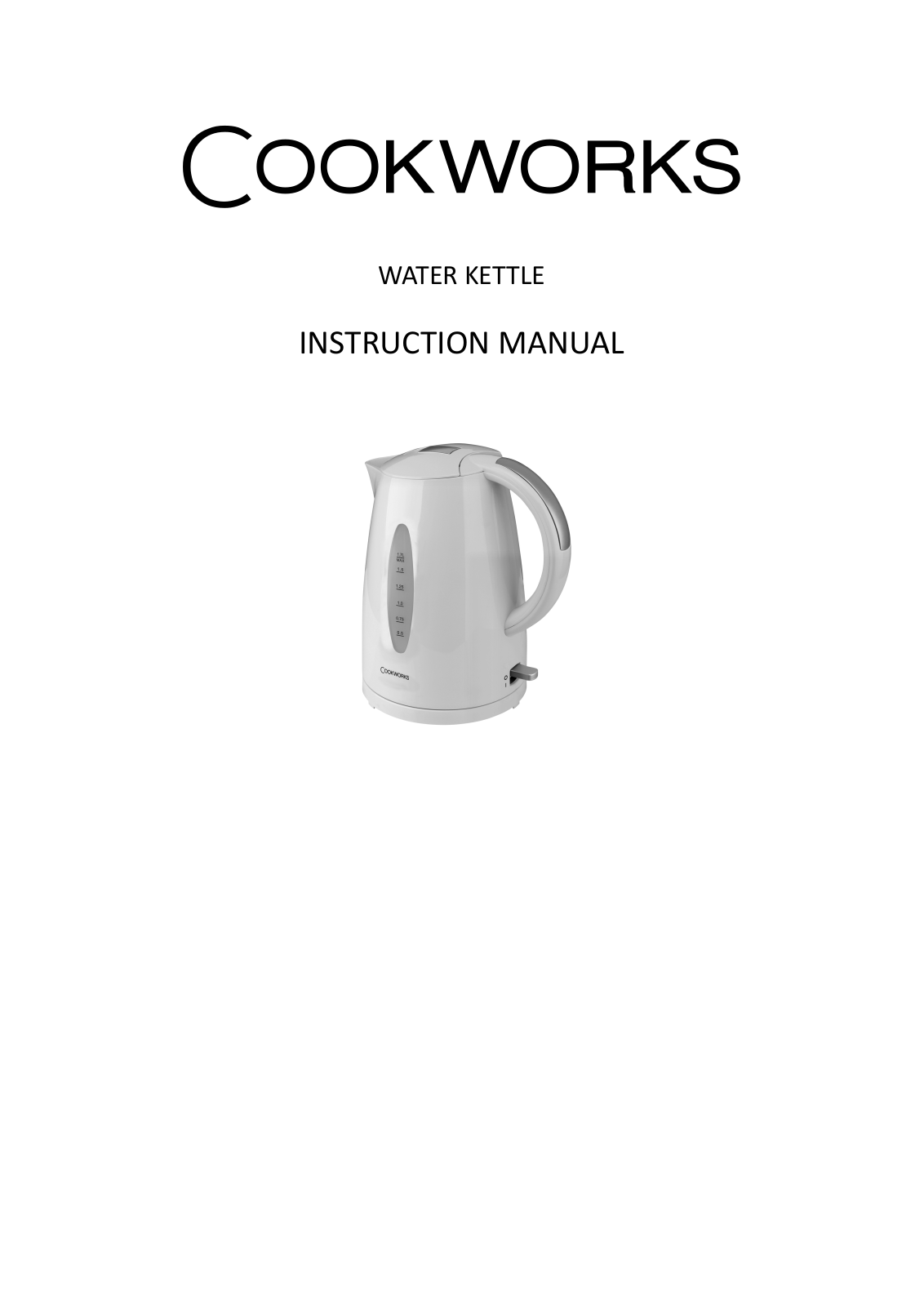 Cookworks WK8259BH Instruction manual