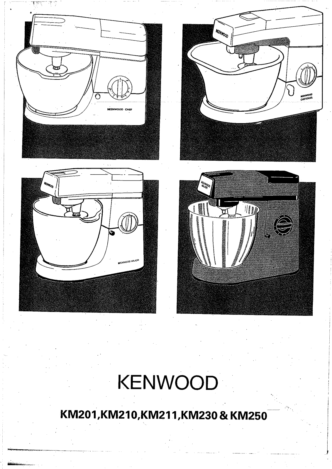 KENWOOD KM201, KM210, KM211, KM230 User Manual