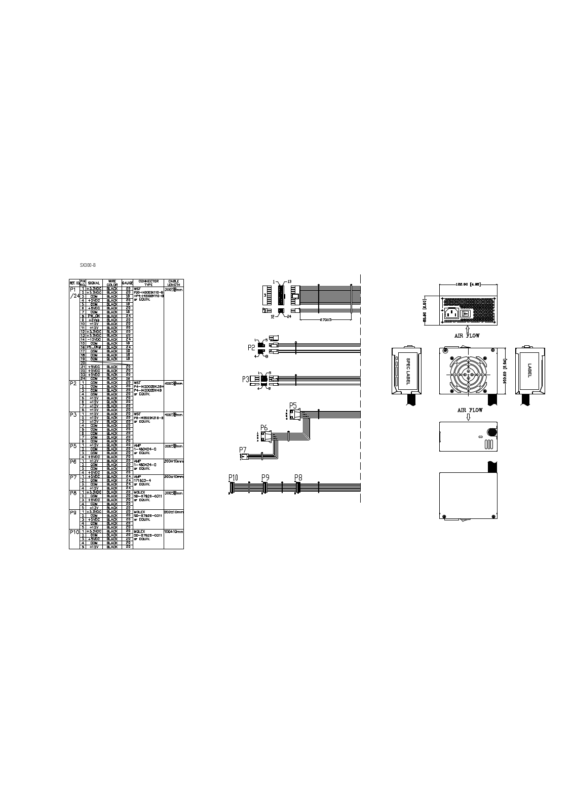 SilverStone SST-SX300-B User Manual