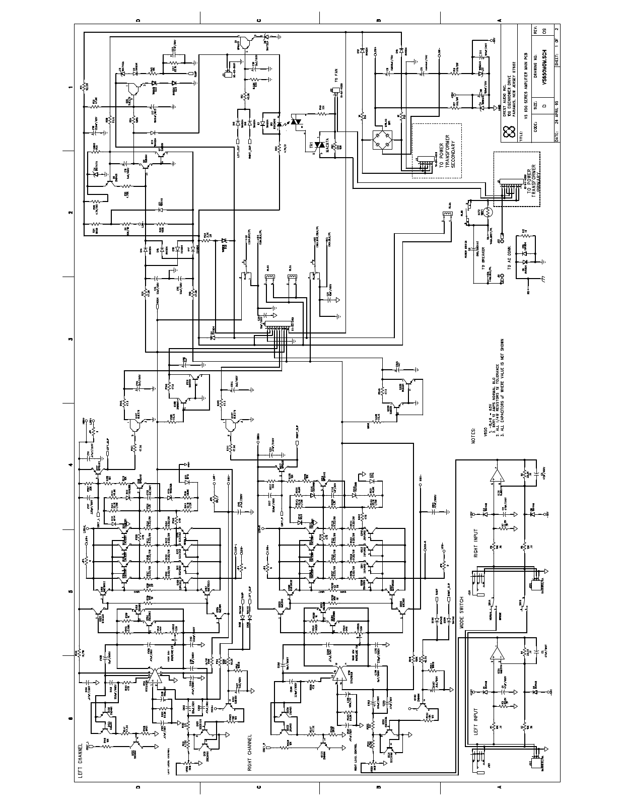 CREST vs900 Service Manual