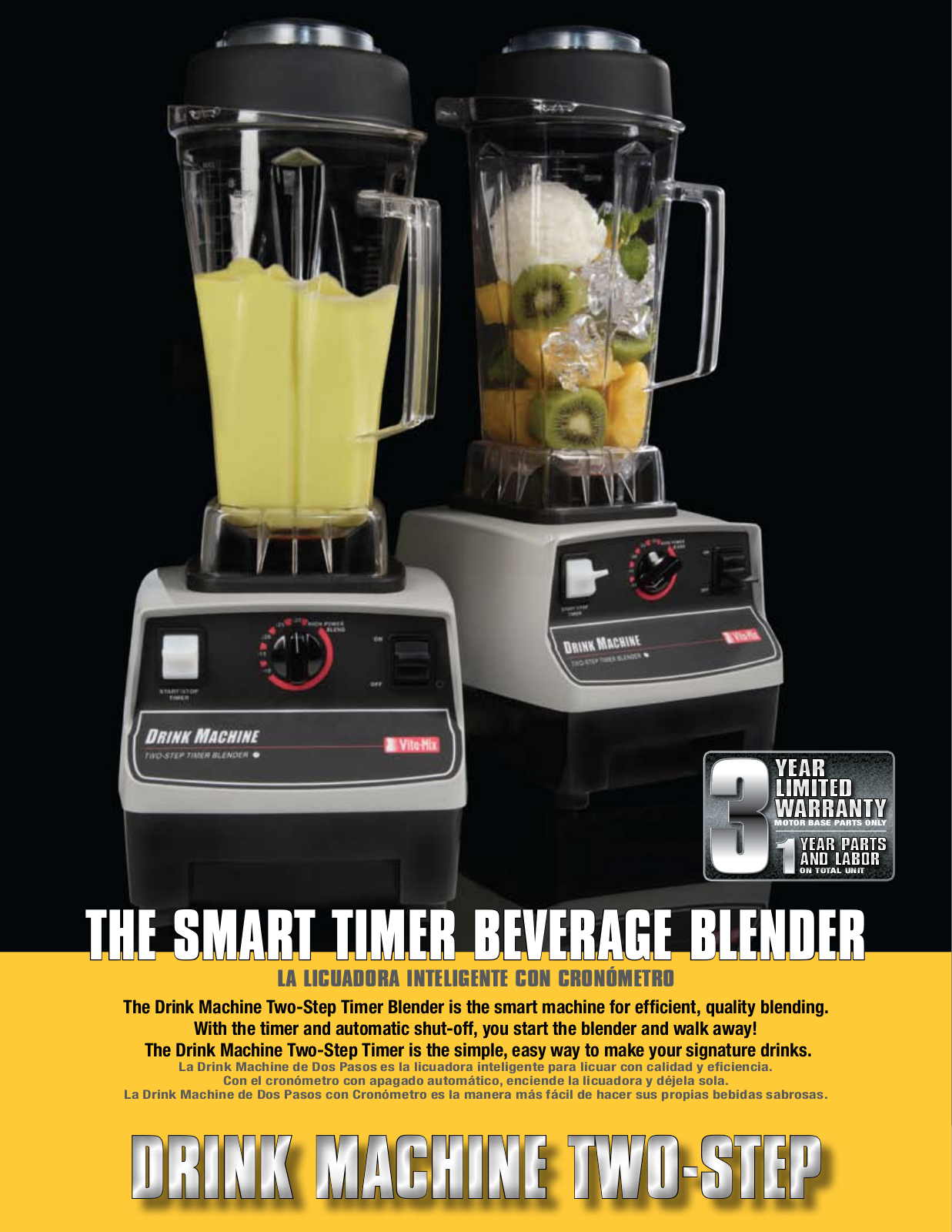 Vita-Mix Smart Timer Beverage Blender User Manual