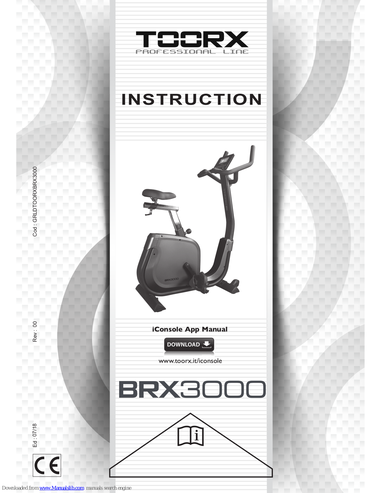 TOORX BRX3000 Instructions Manual