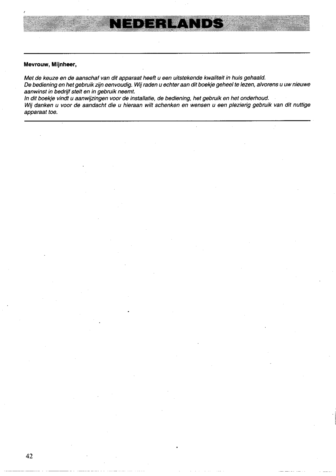 Zanussi BMN491E, BMW491E User Manual