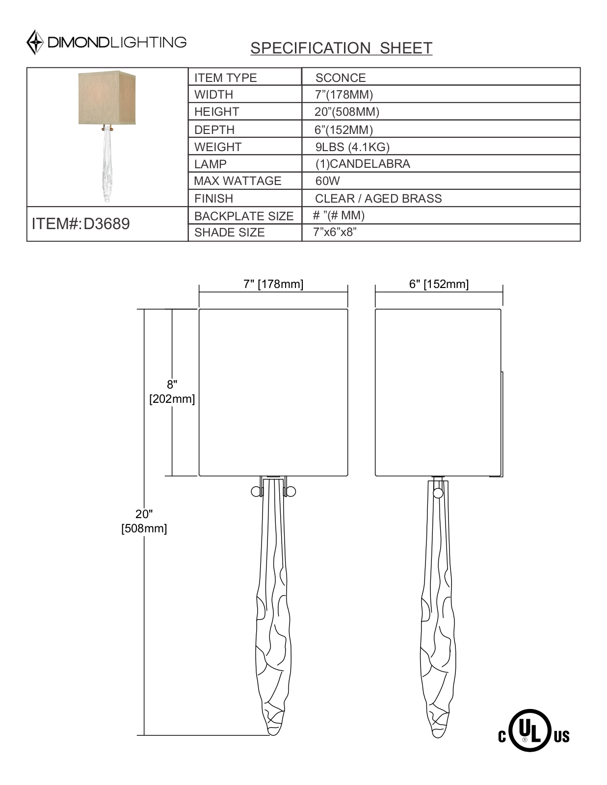 ELK Home D3689 User Manual