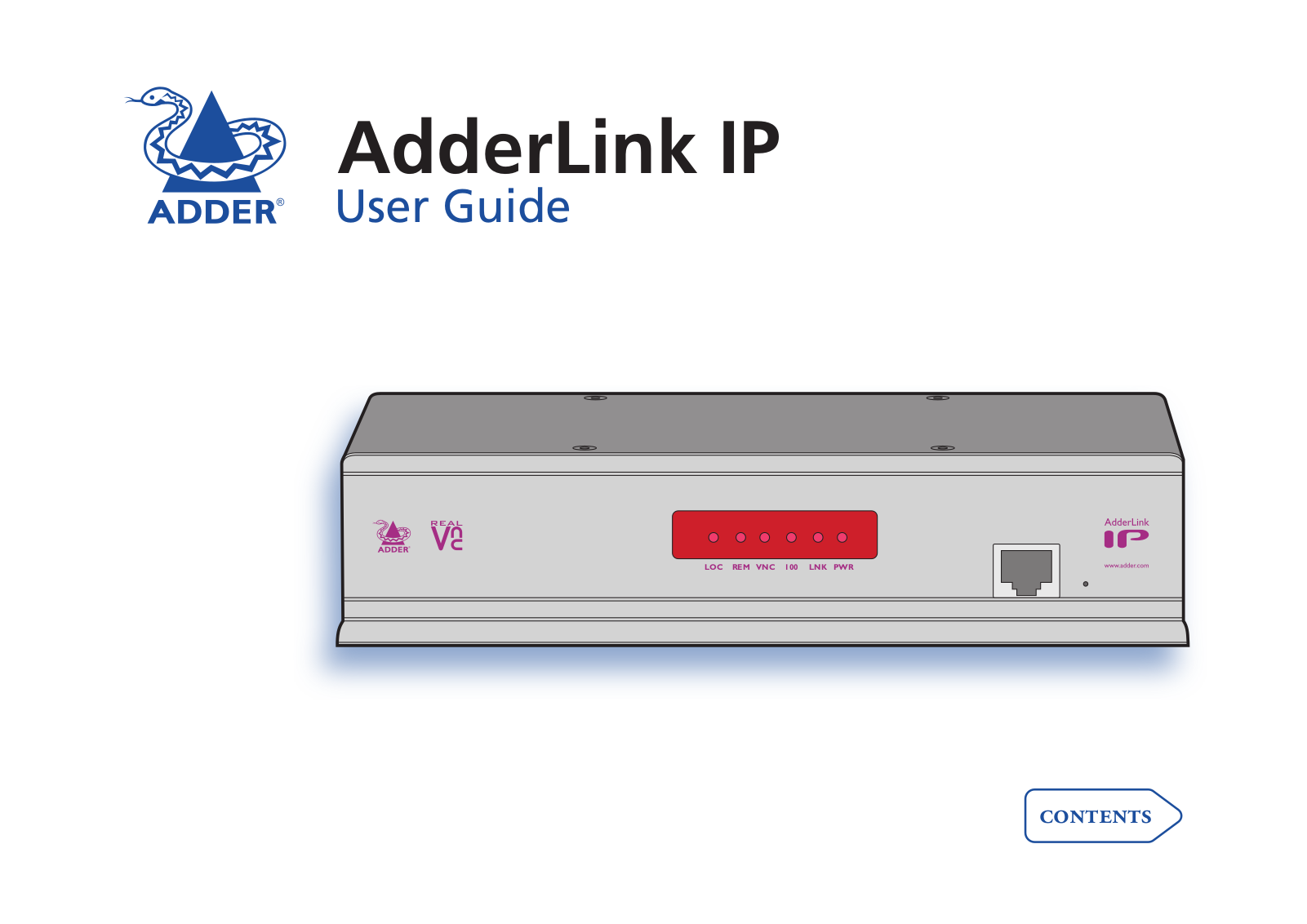 Adder Technology AdderLink IP User Manual