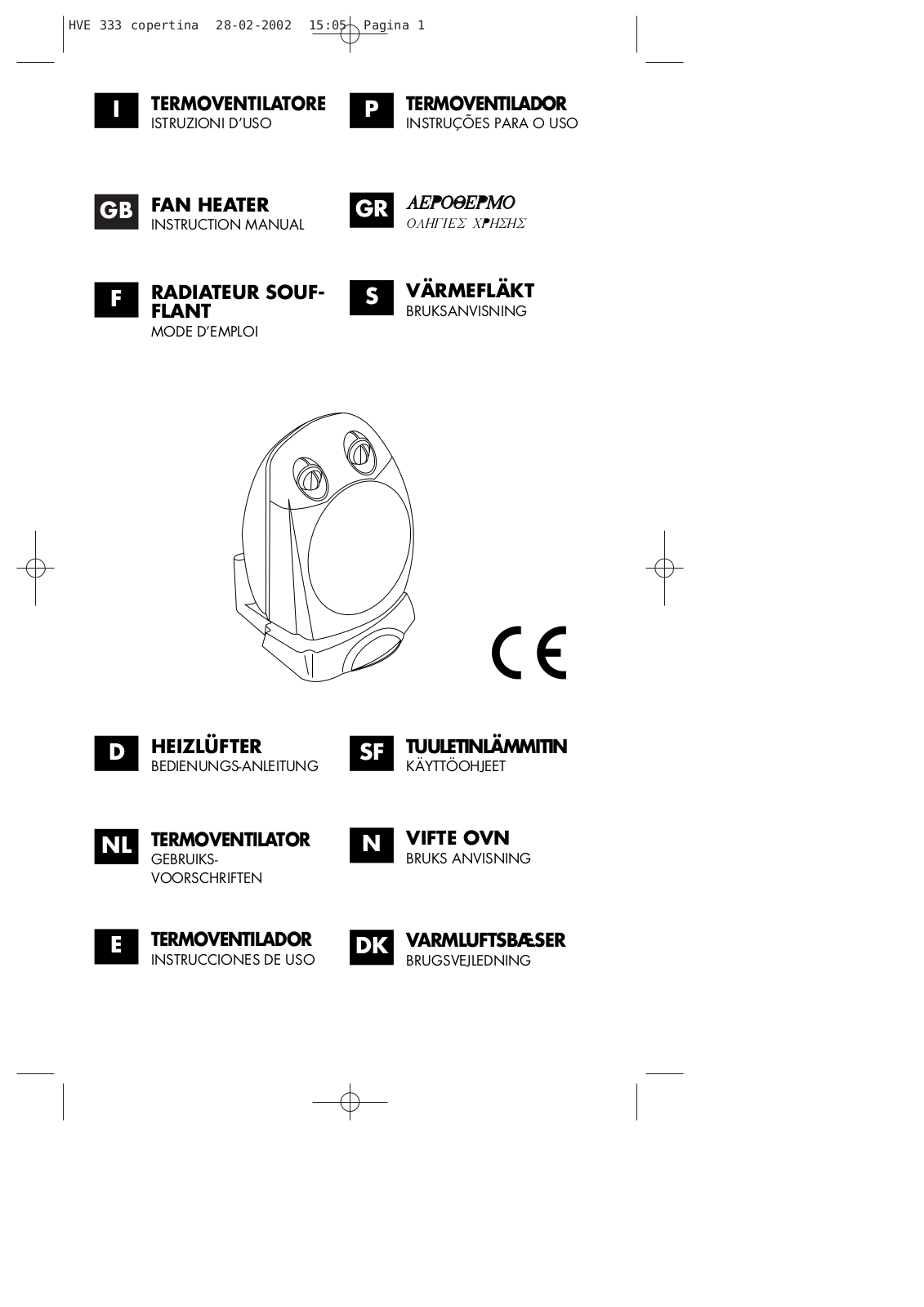 De'Longhi A2-5714004100 Owner's Manual