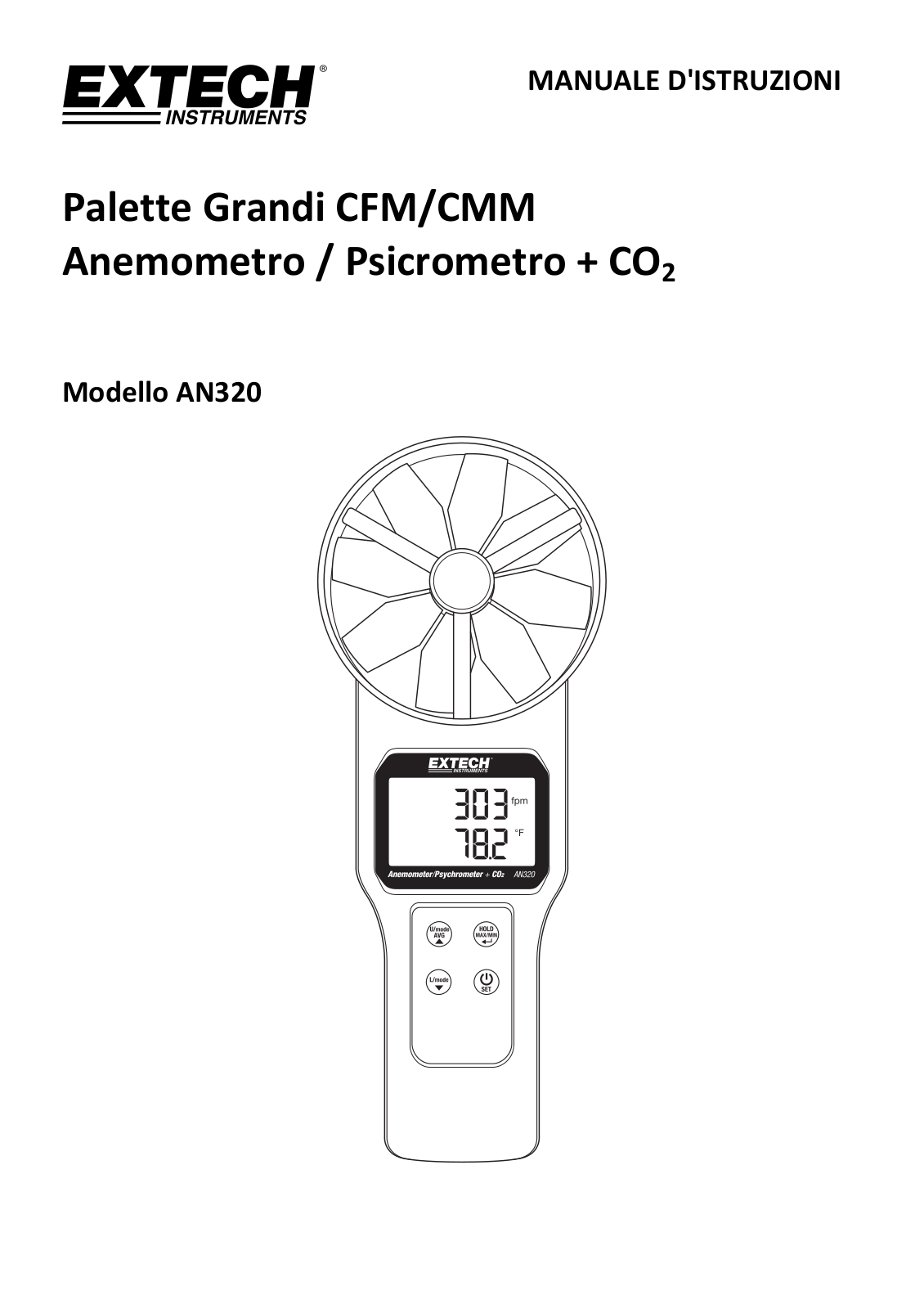 Extech AN320 User guide