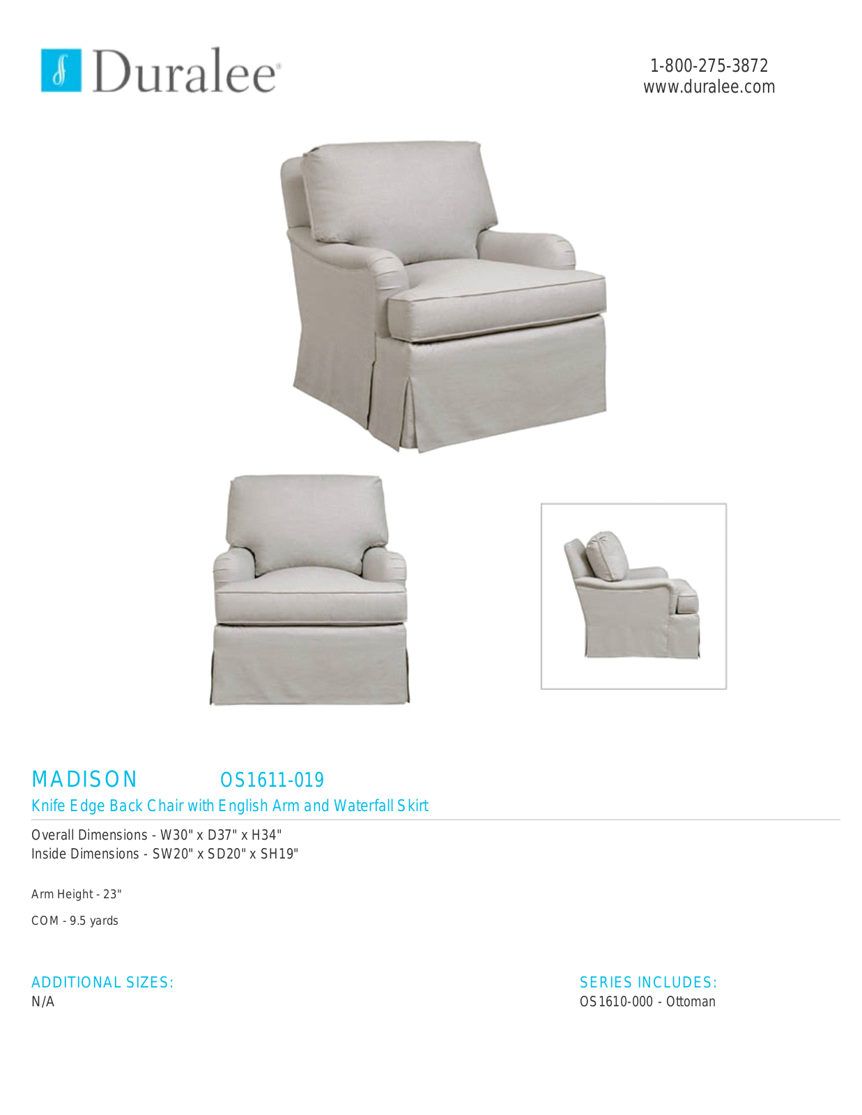 Duralee DFFP1274 Specifications - ManualMachine.com