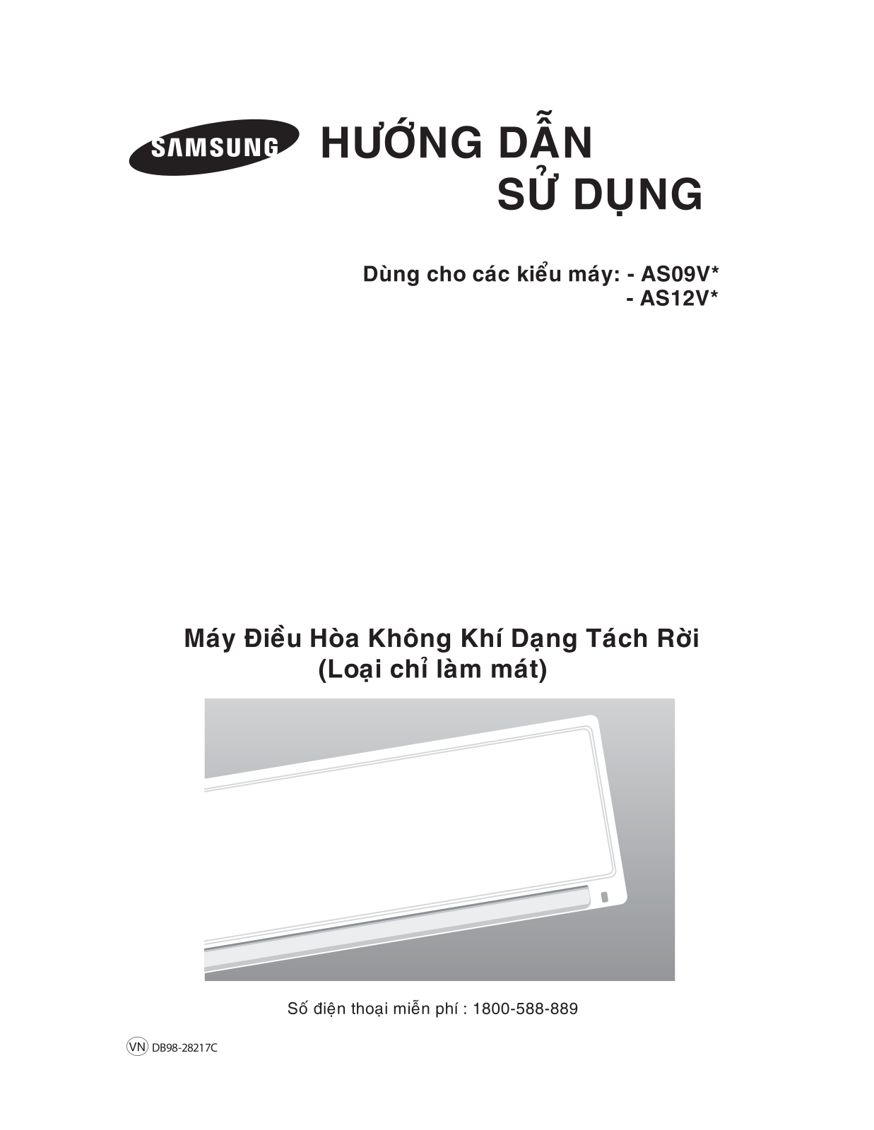 Samsung AS12VBLN, AS09VBLN User Manual