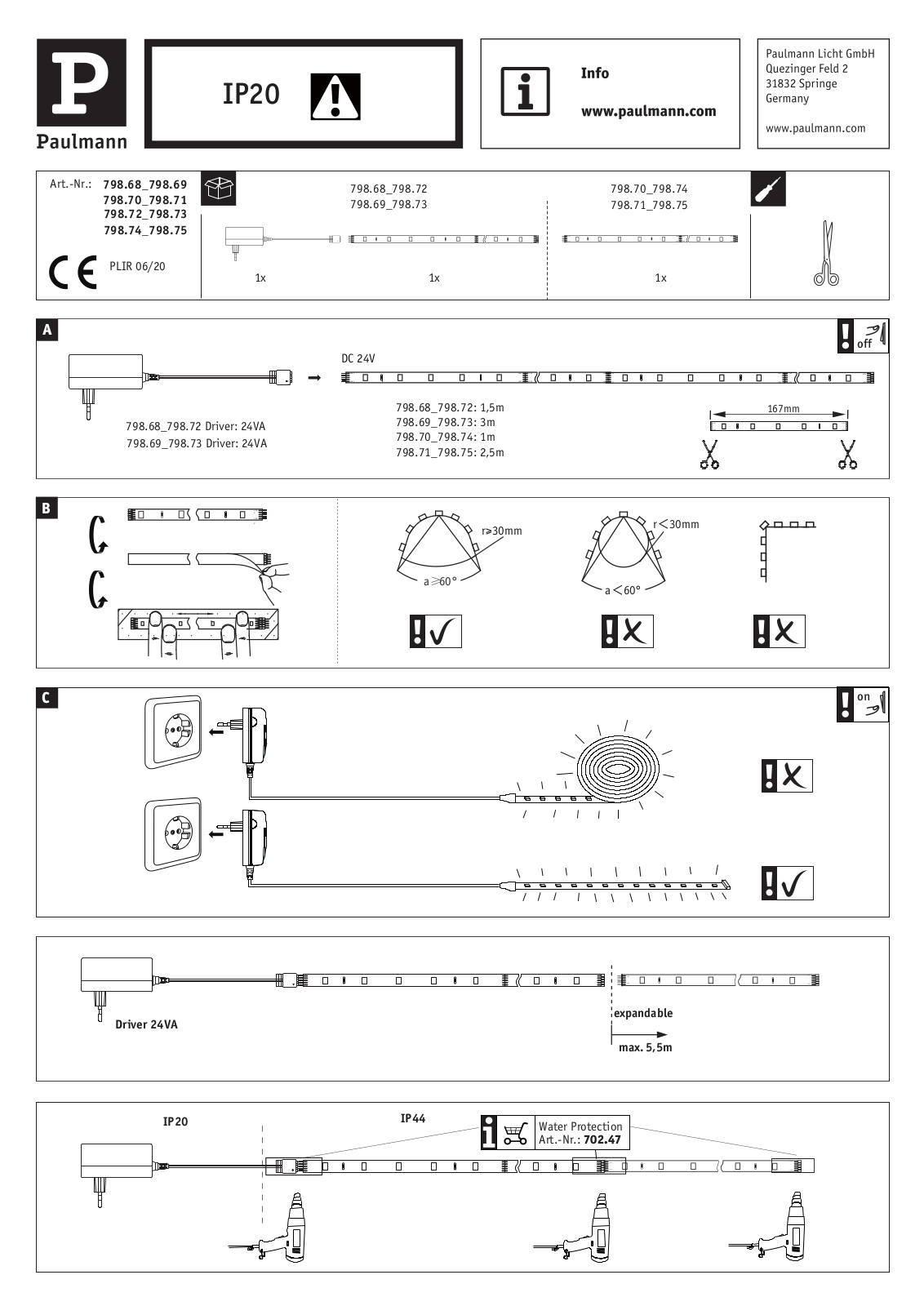 Paulmann 798.75 User Manual - ManualMachine.com