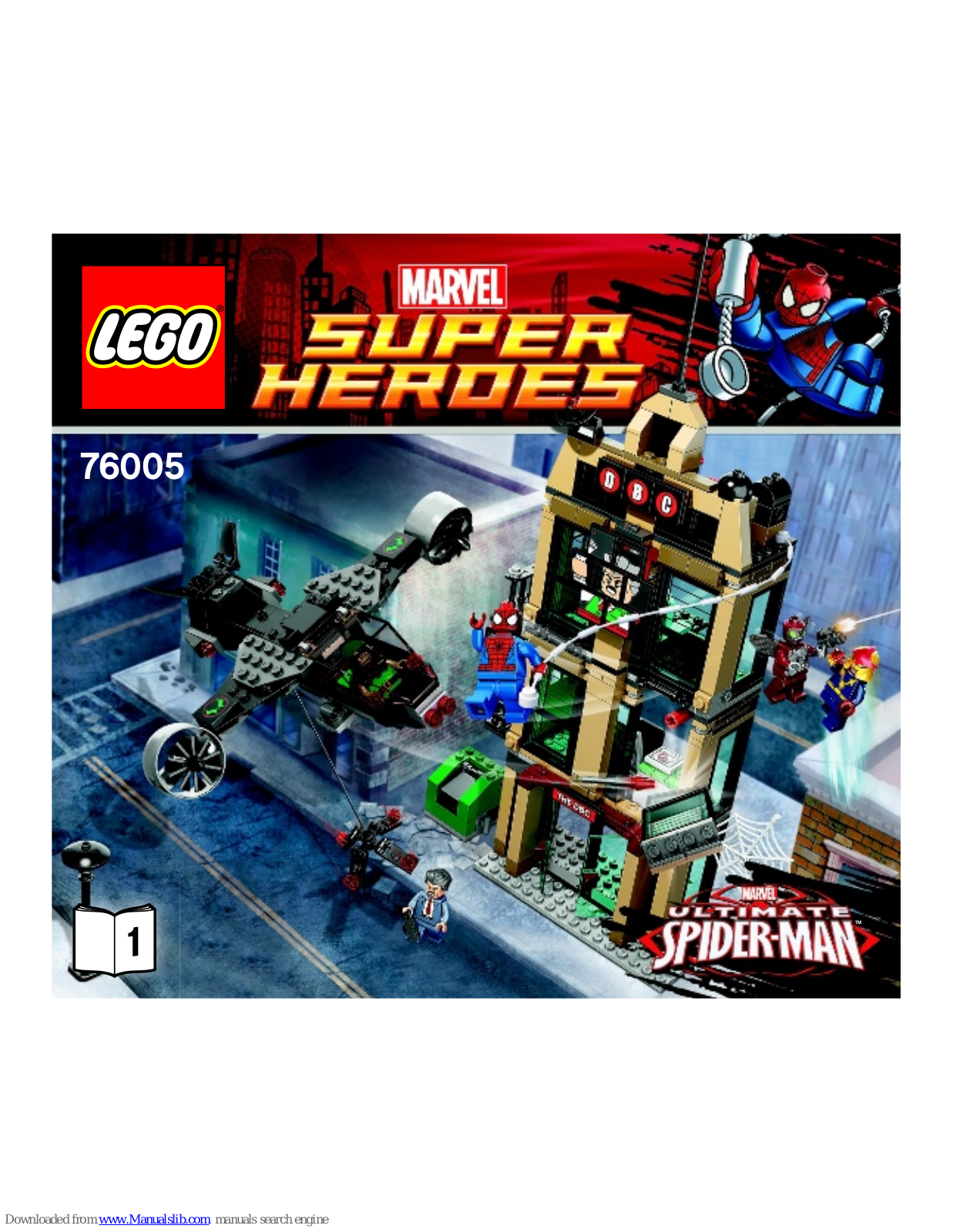 LEGO 76005, Marvel Super Heroes 76005 Instructions Manual