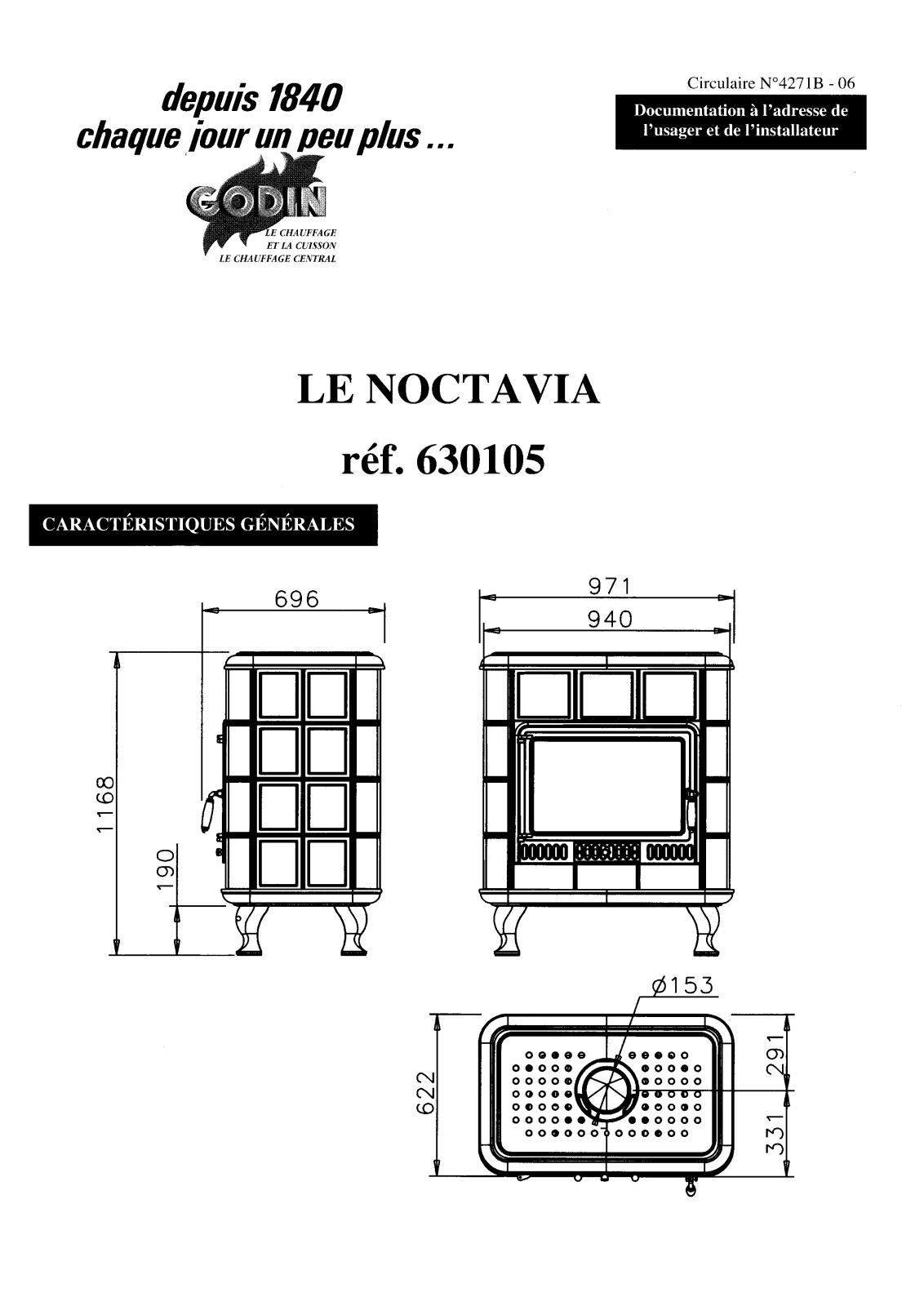 GODIN 630105 User Manual - ManualMachine.com