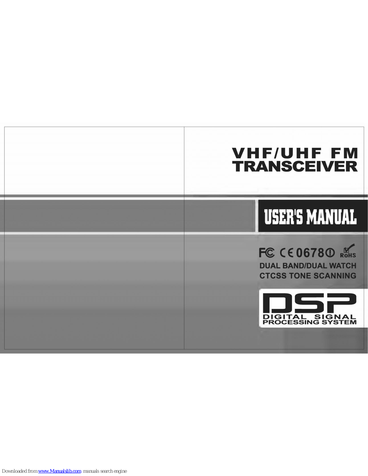 DSP UV-5R User Manual