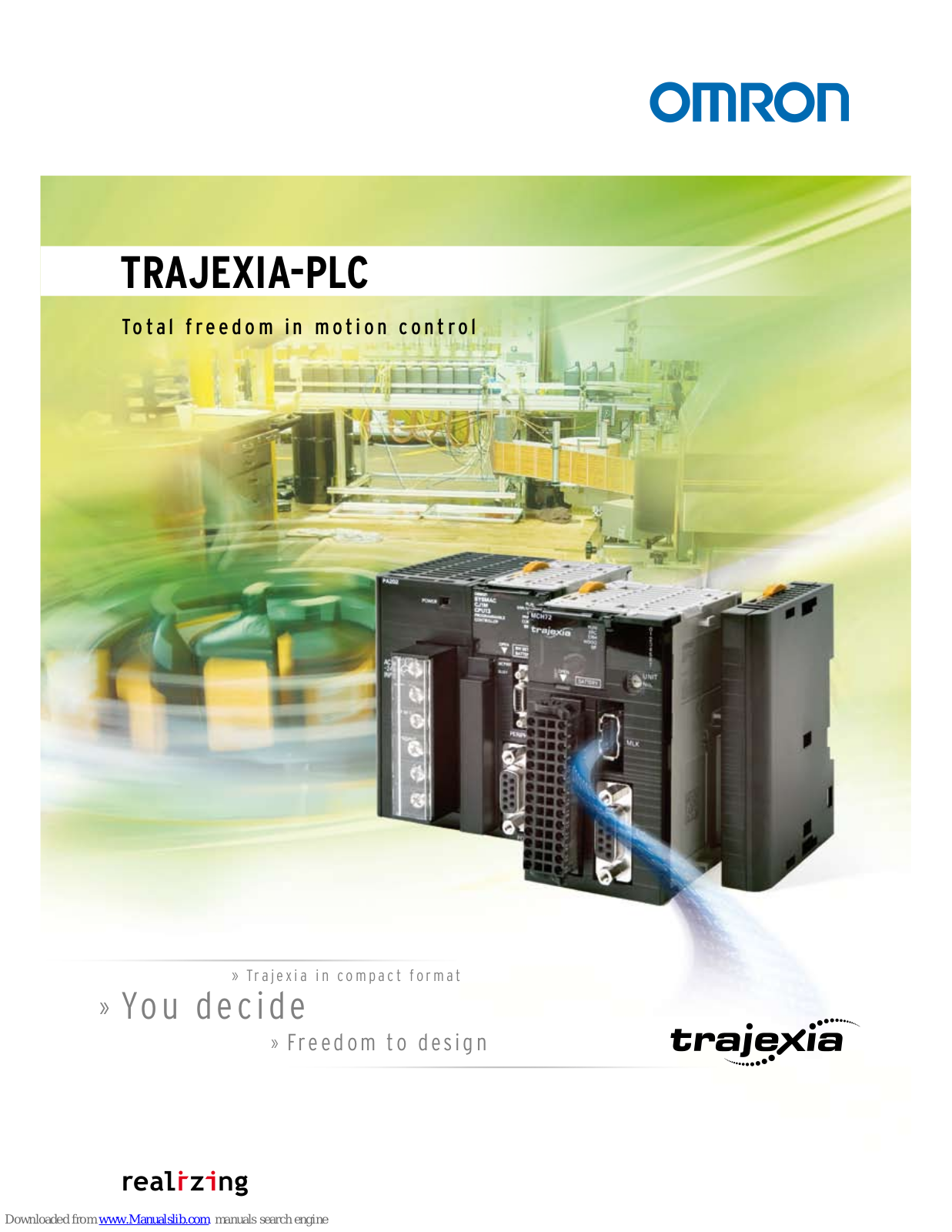 Omron TRAJEXIA-PLC CJ1W-MCH72 User Manual