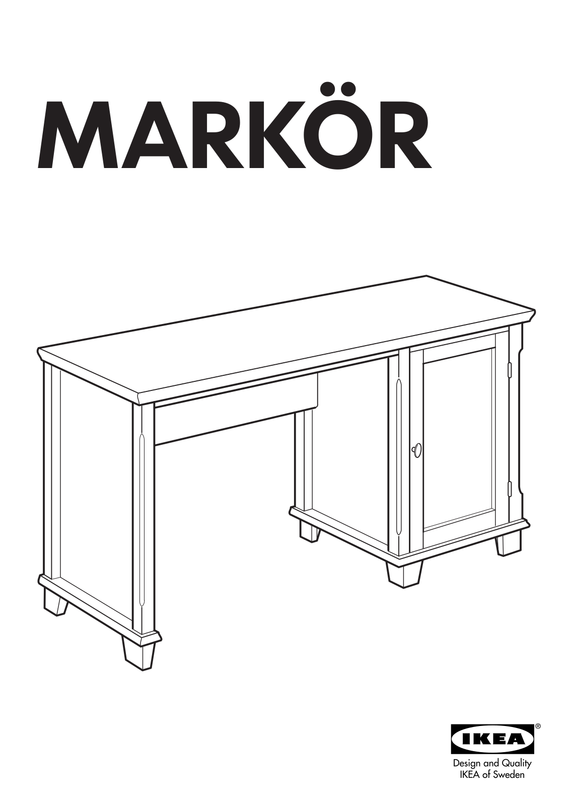 IKEA MARKOR User Manual