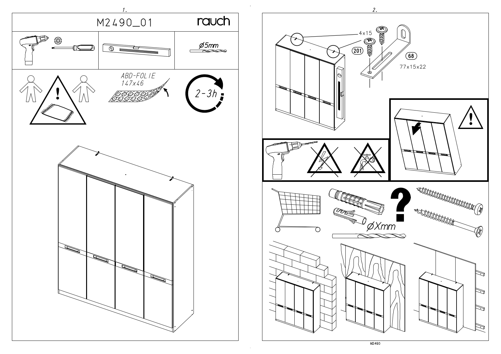 rauch M2490 Assembly instructions - ManualMachine.com