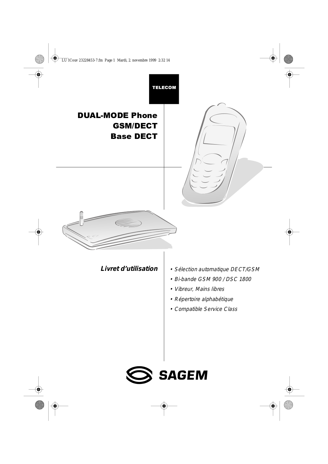 ORANGE DUAL-MODE PHONE User Manual