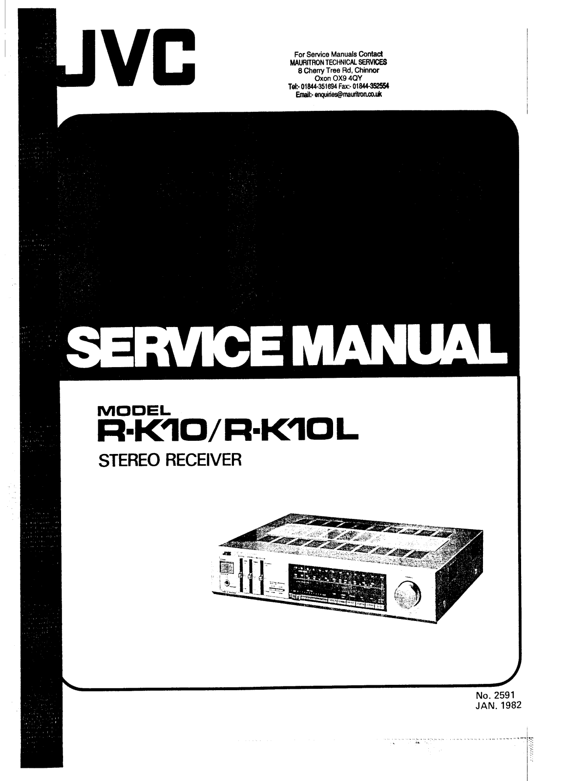 JVC RK-10, RK-10-L Service manual