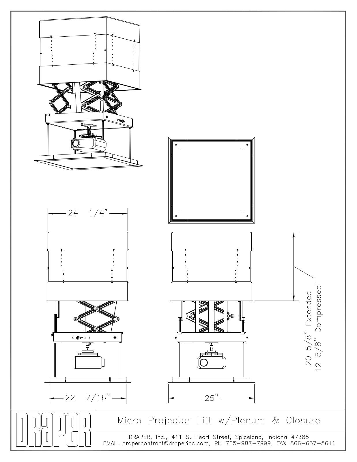 Draper DR1892 Dimensions - ManualMachine.com