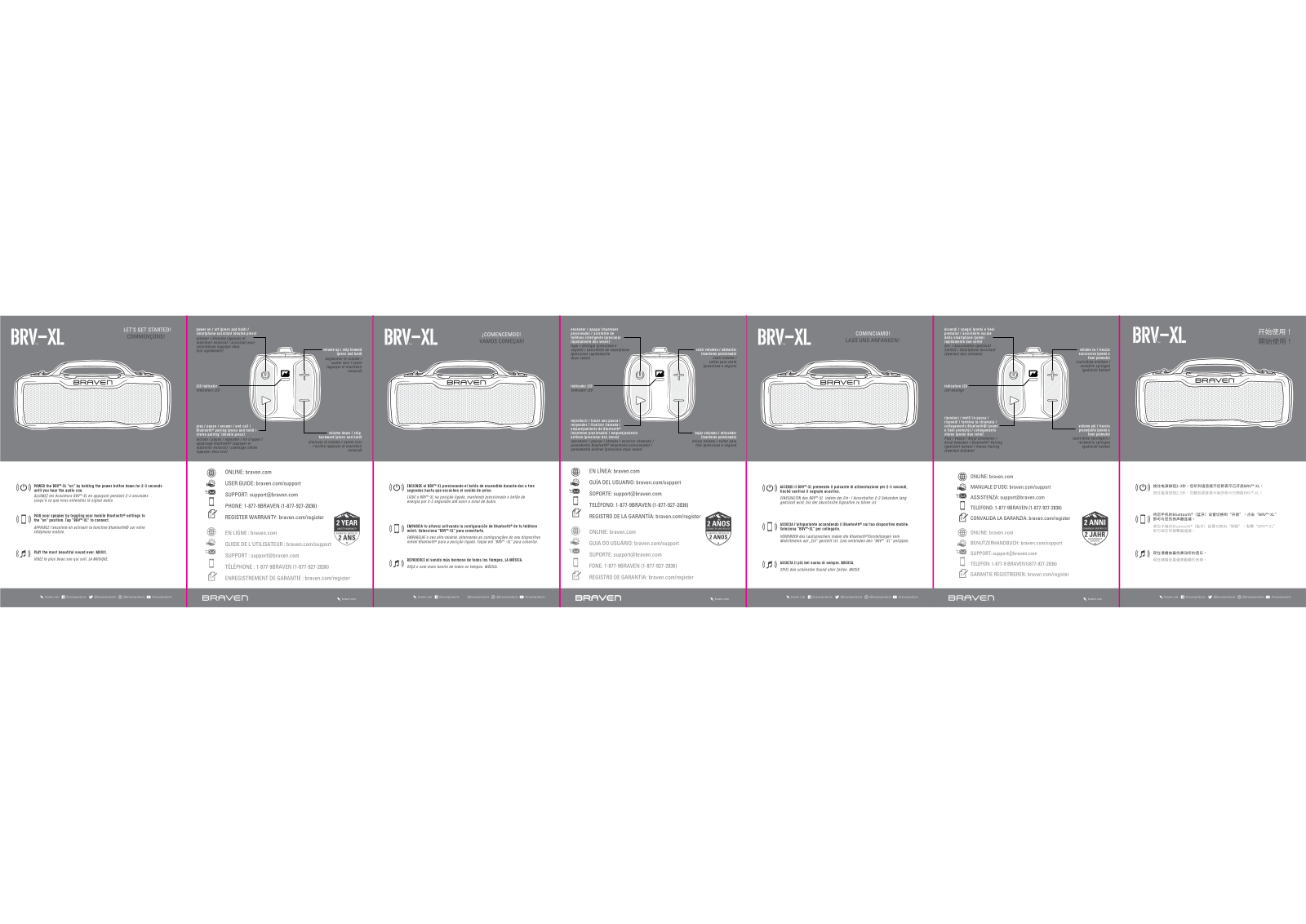 ZAGG BAALBXL, G029TR, R6107D Users Manual