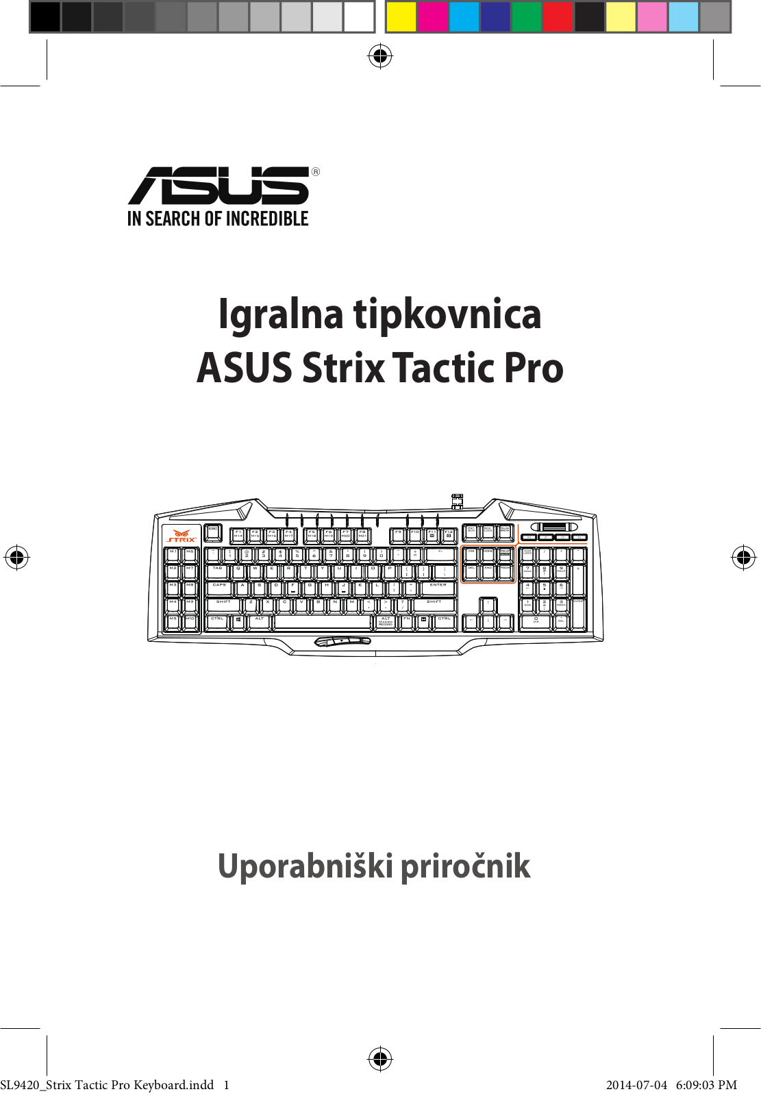 Asus STRIX TACTIC PRO User’s Manual