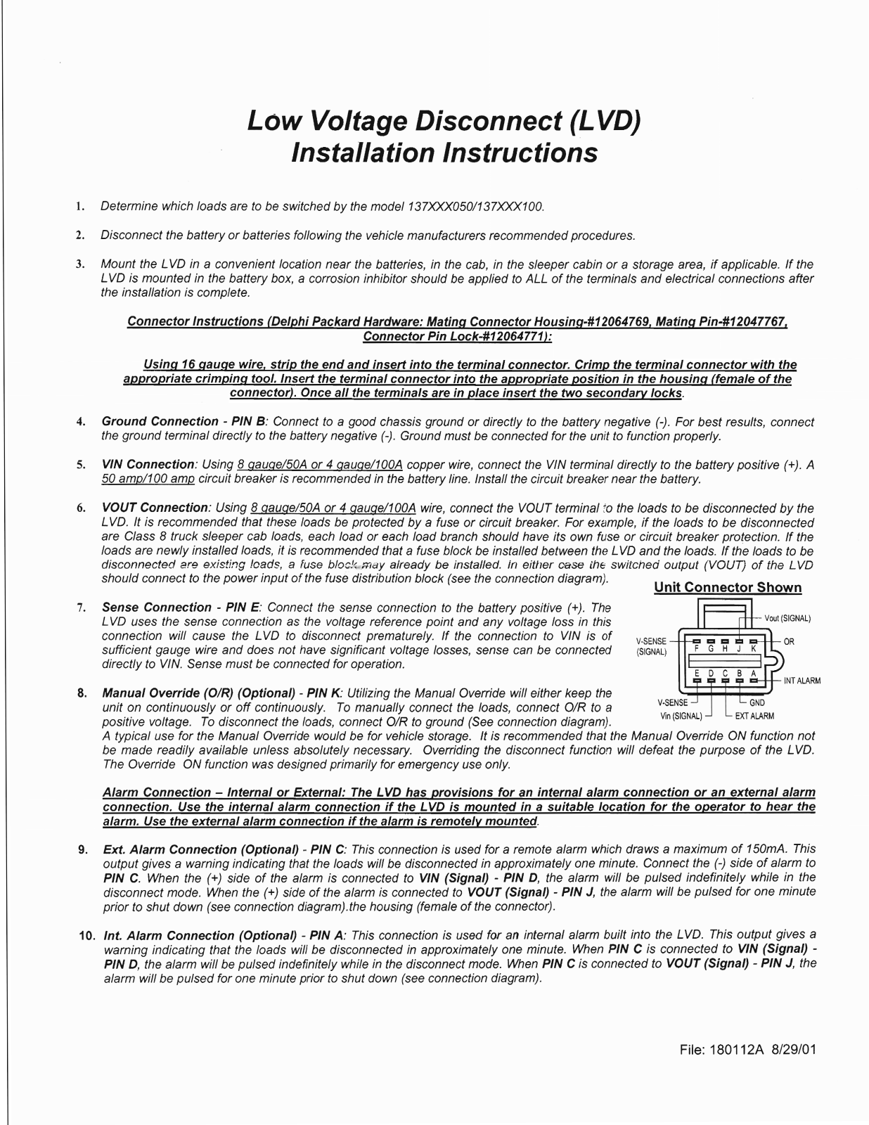 Delco 137 Installation Instruction - ManualMachine.com